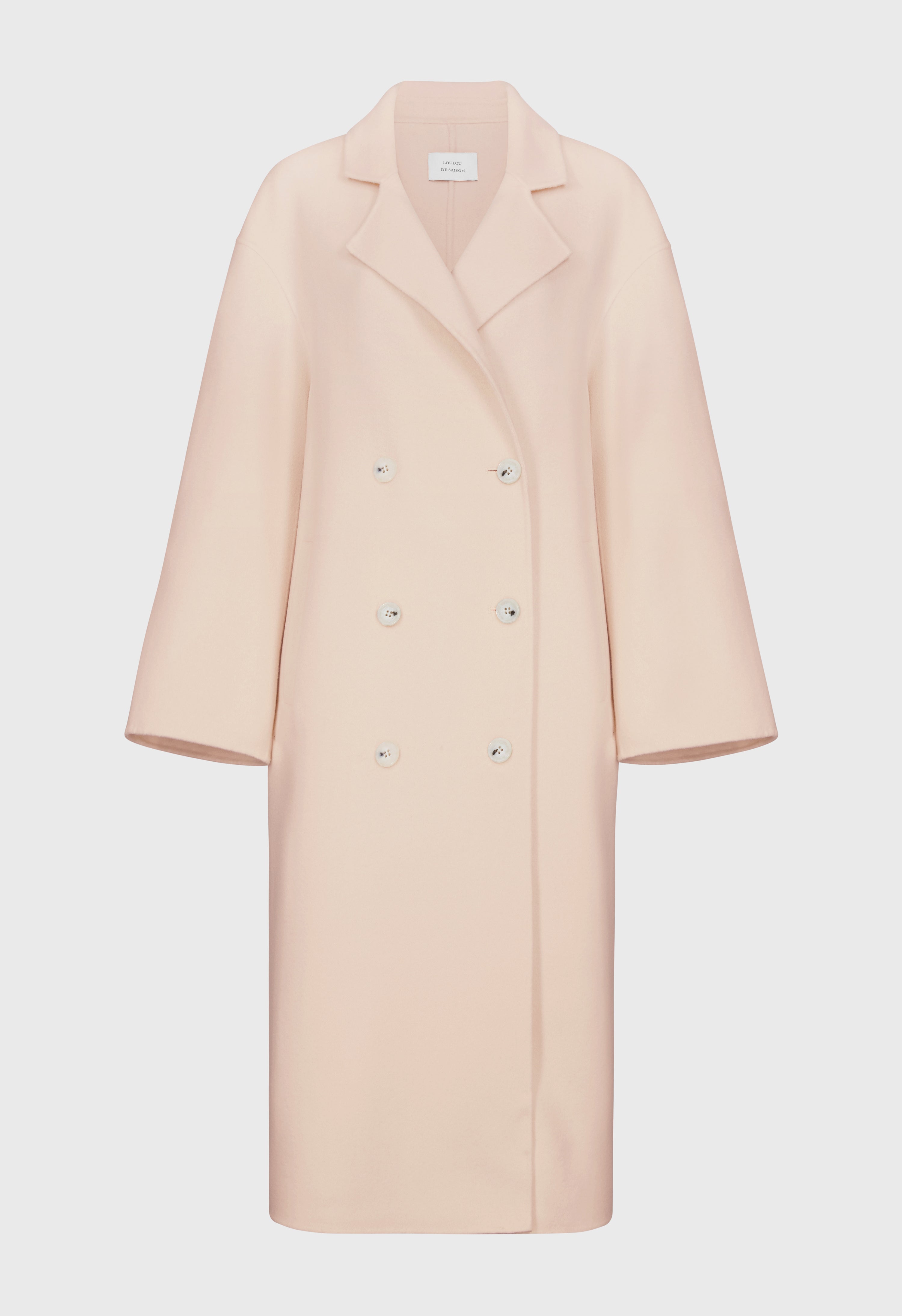 BORNEO LDS Wool drap coat