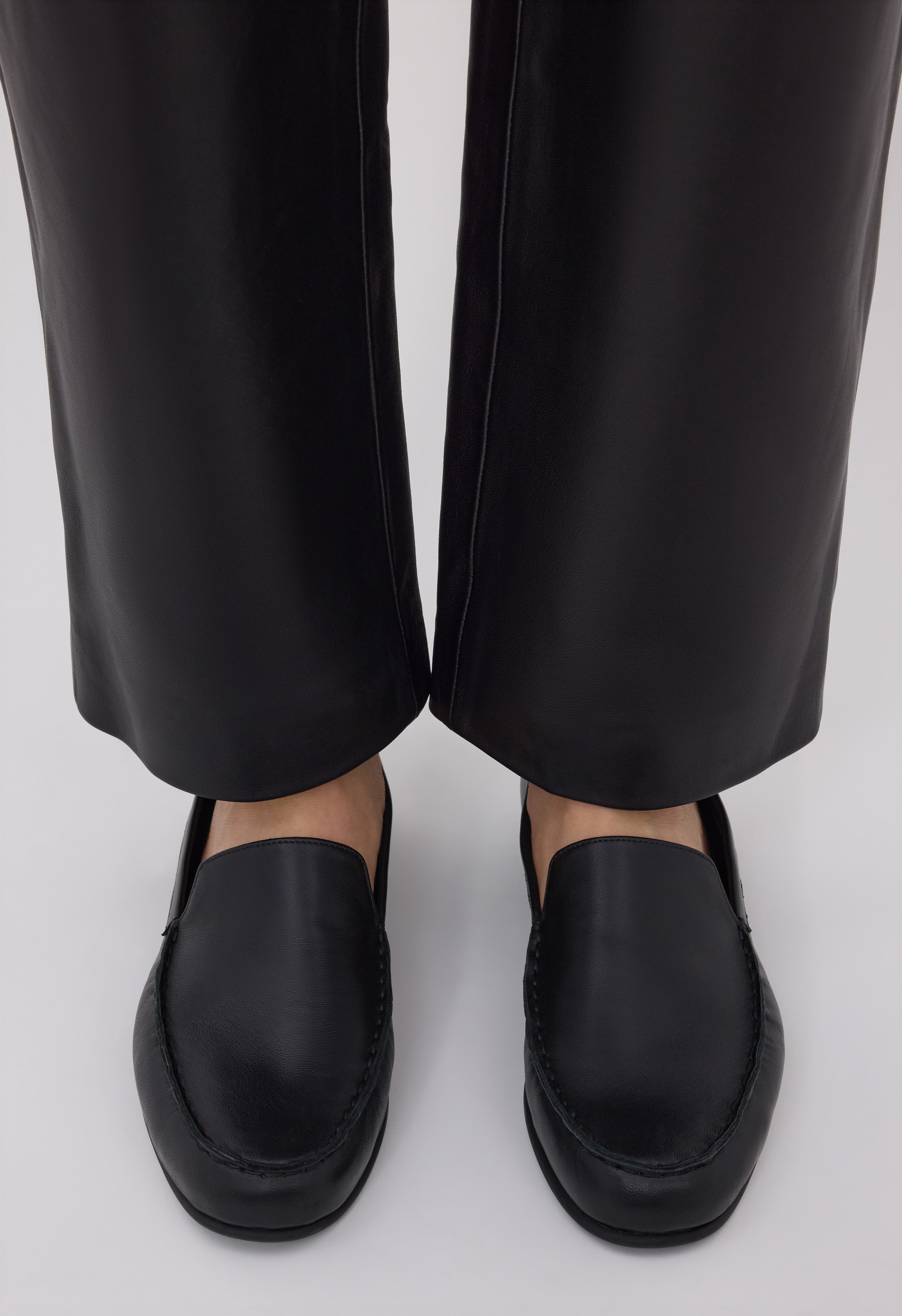 BOROS LDS Mocassins en cuir nappa