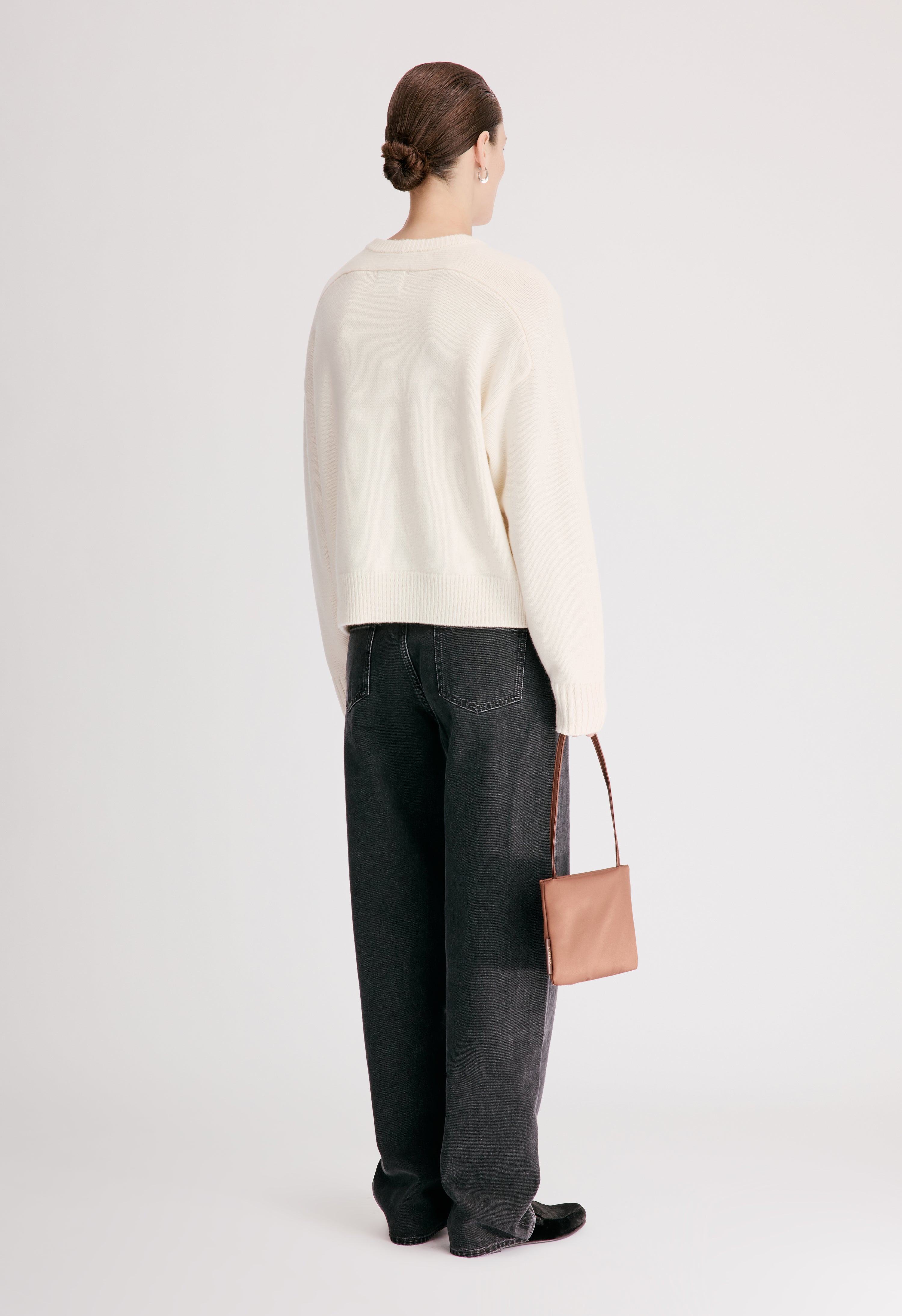 BREHA Pull en laine et cachemire mélangés