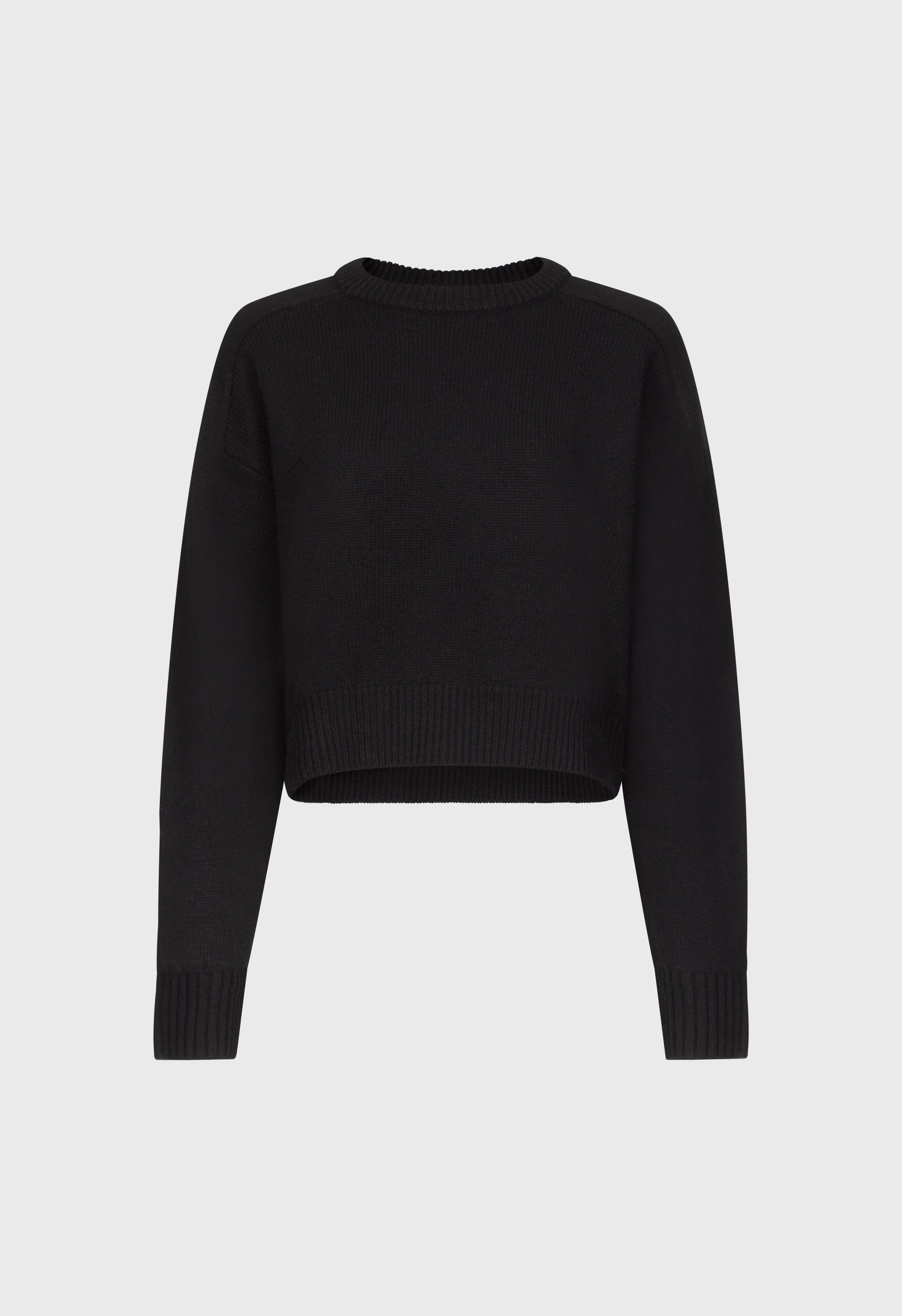 BRUZZI LDS Boxy cashmere sweater