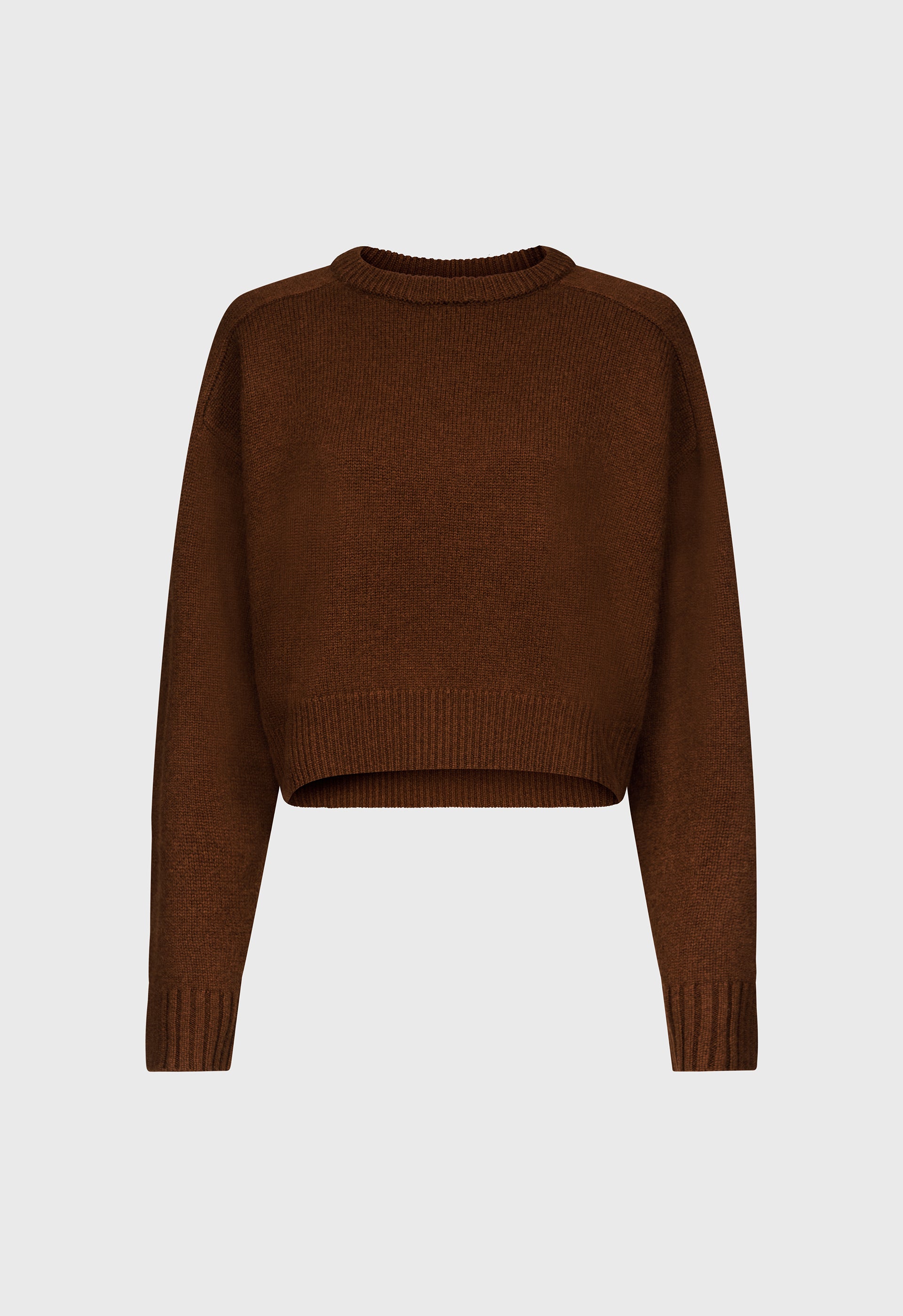 BRUZZI LDS Boxy cashmere sweater