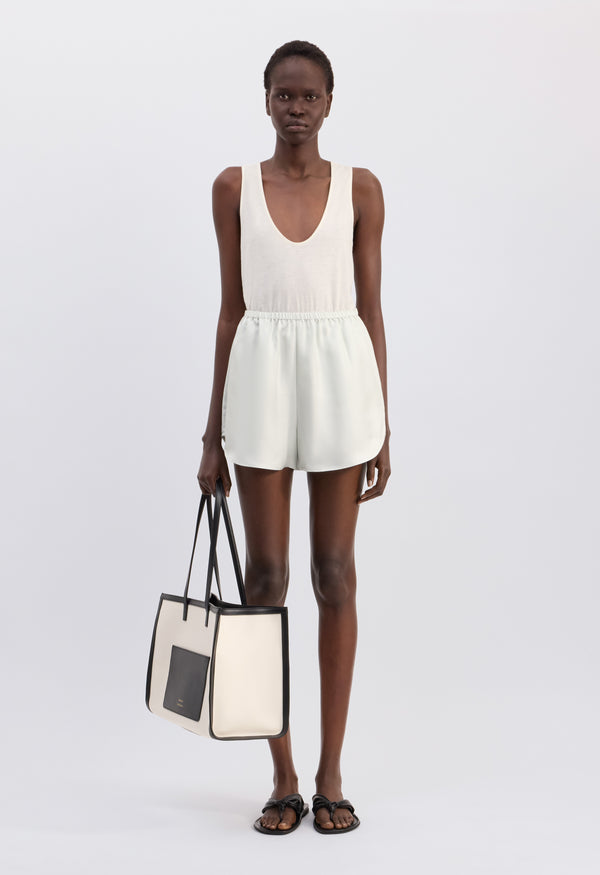 CABO Elasticated silk shorts