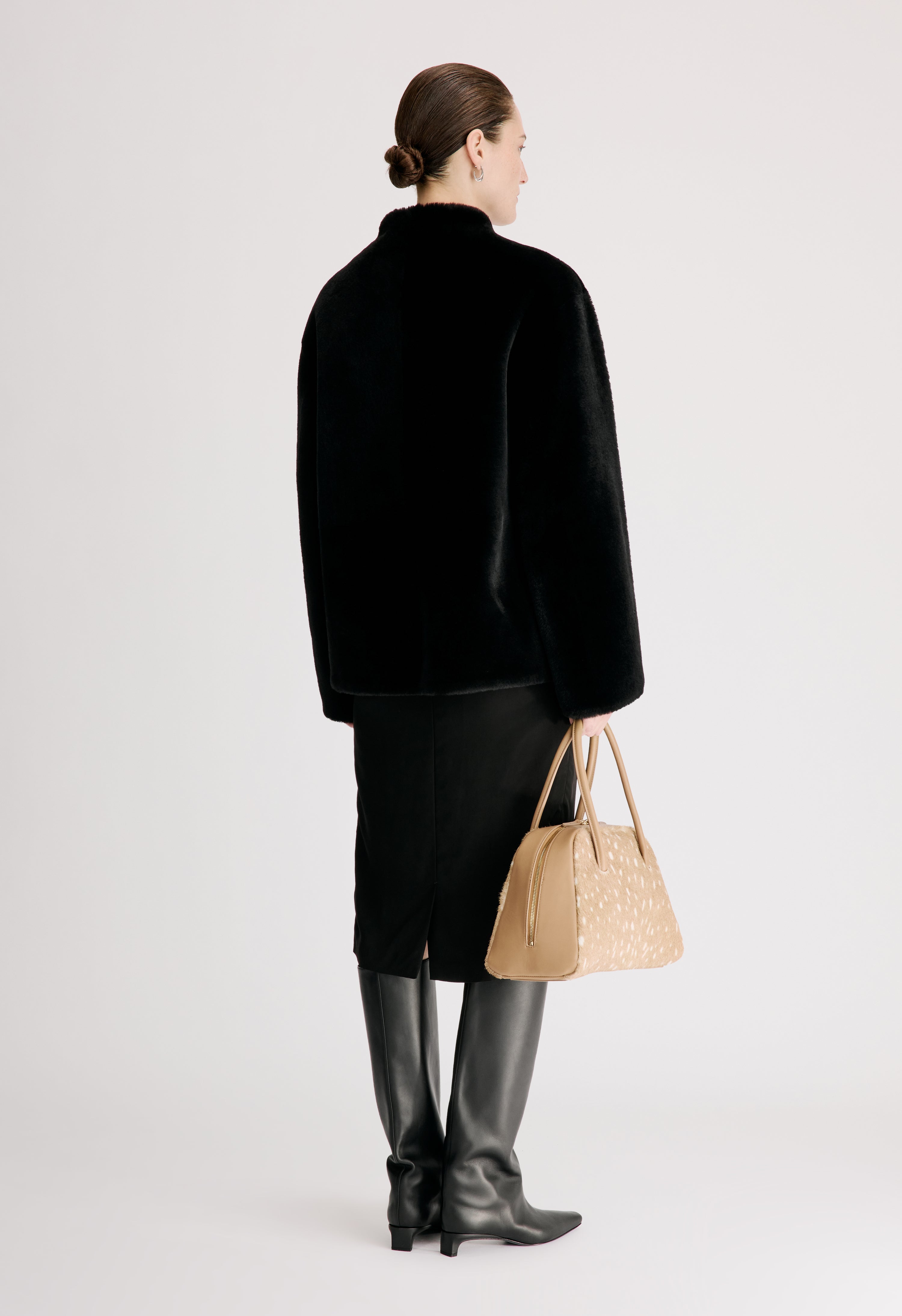 CATHERINE Reversible merino shearling jacket