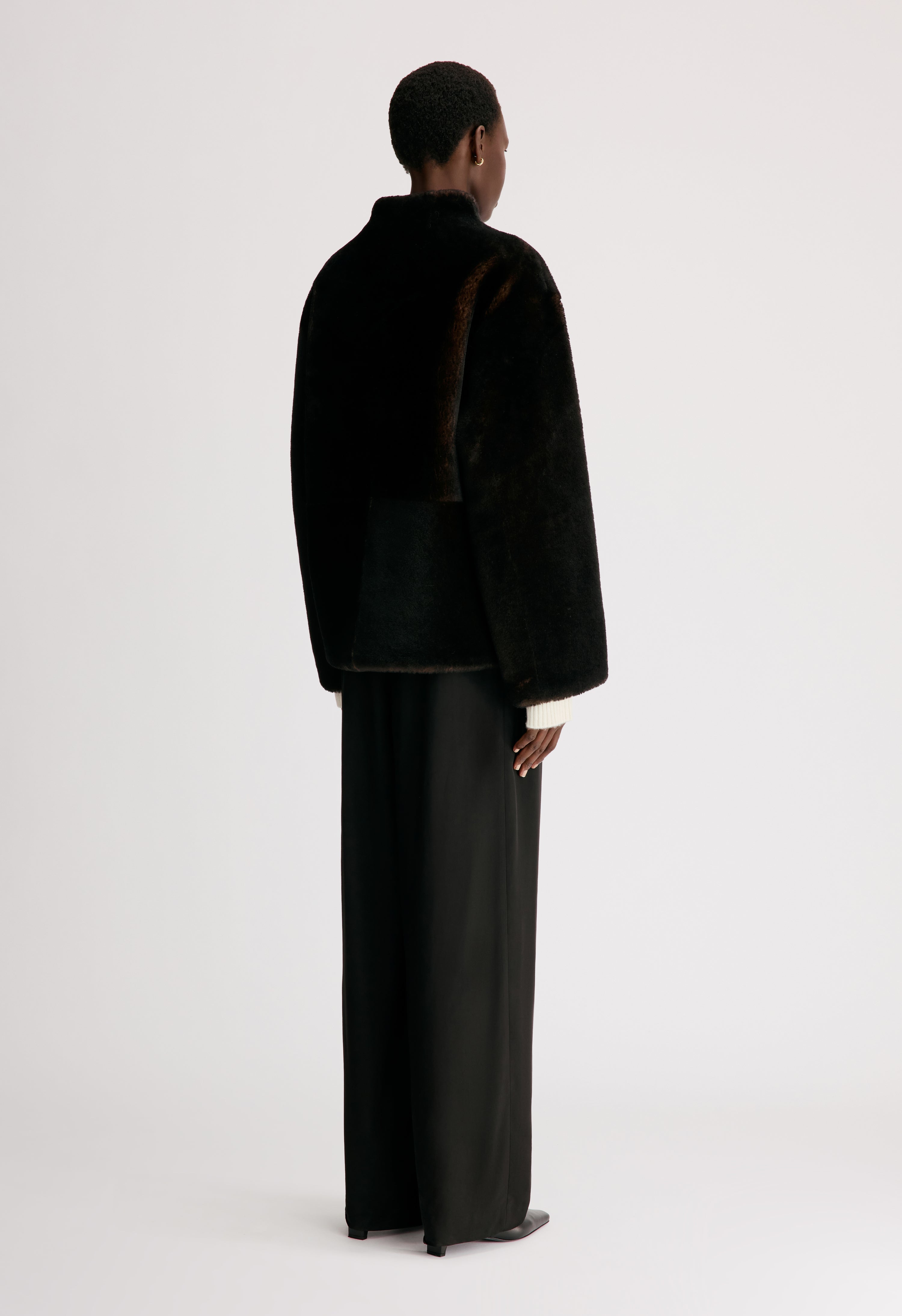 CATHERINE Reversible merino shearling jacket
