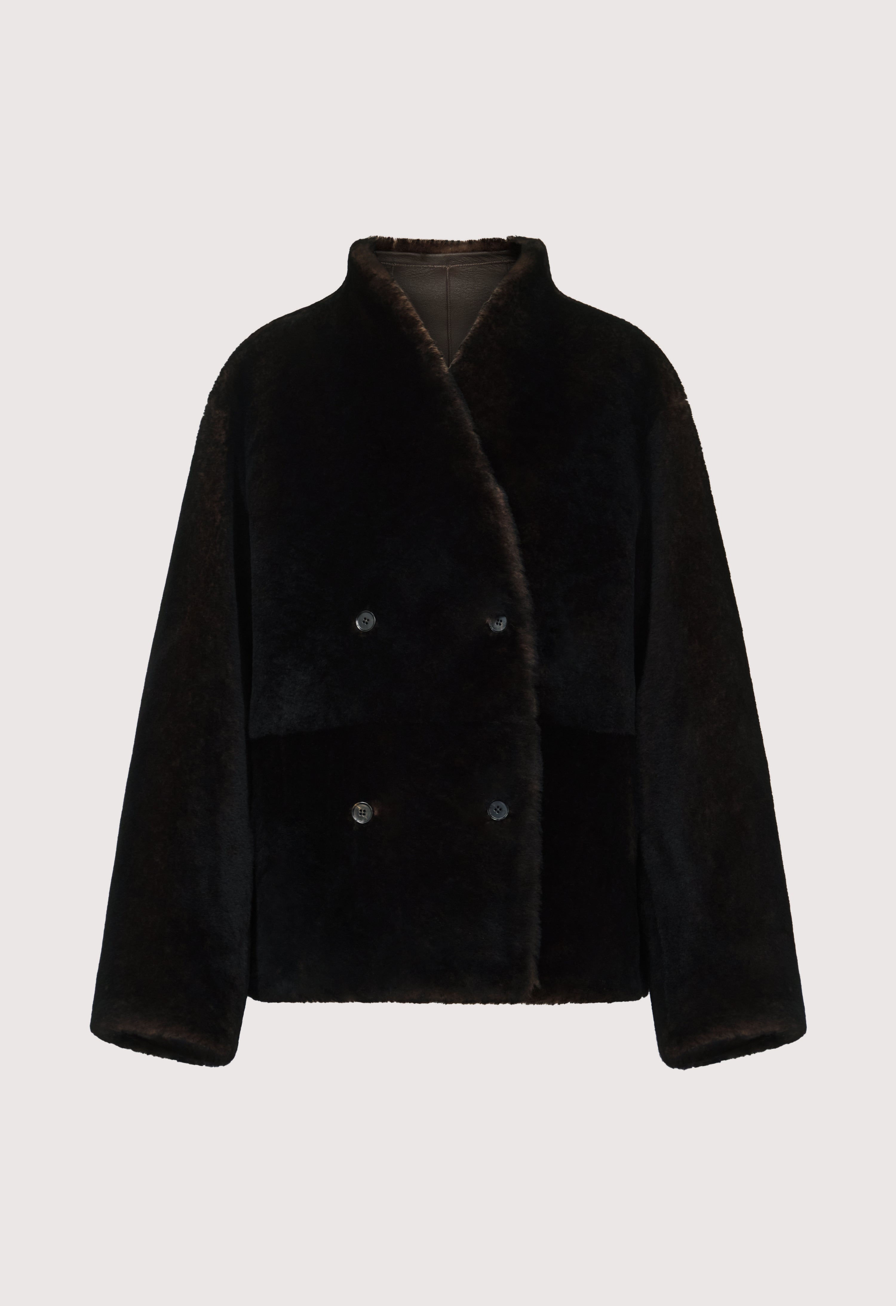 CATHERINE Reversible merino shearling jacket