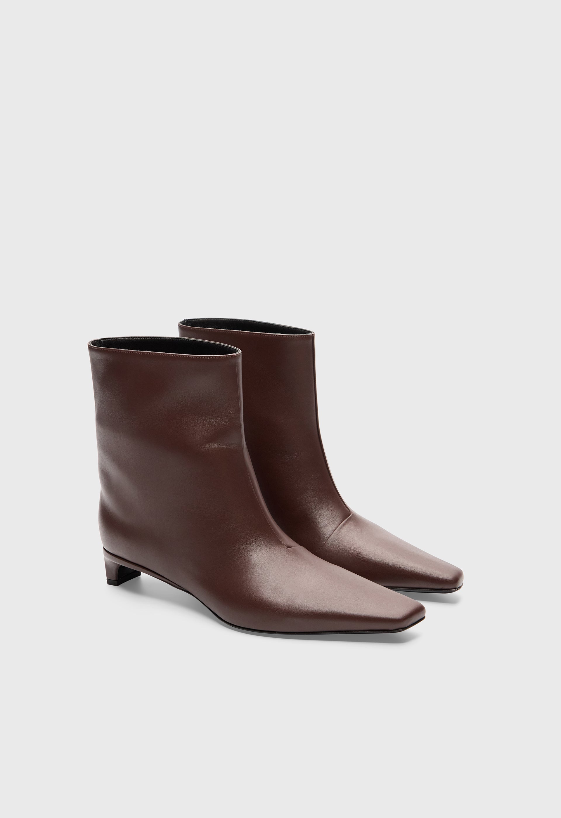 CELINE LDS Leather ankle boots