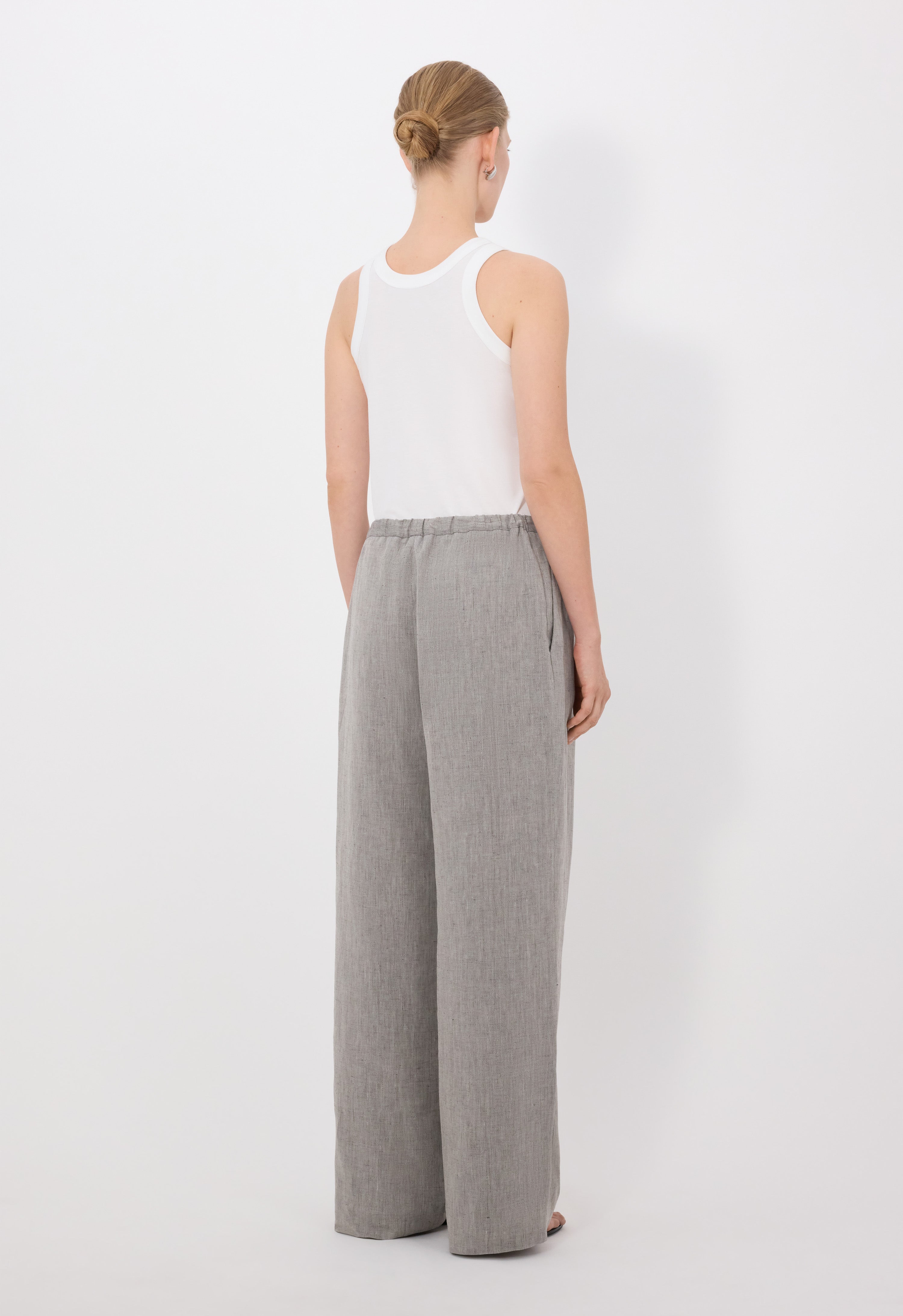 CLARK Pleated trousers