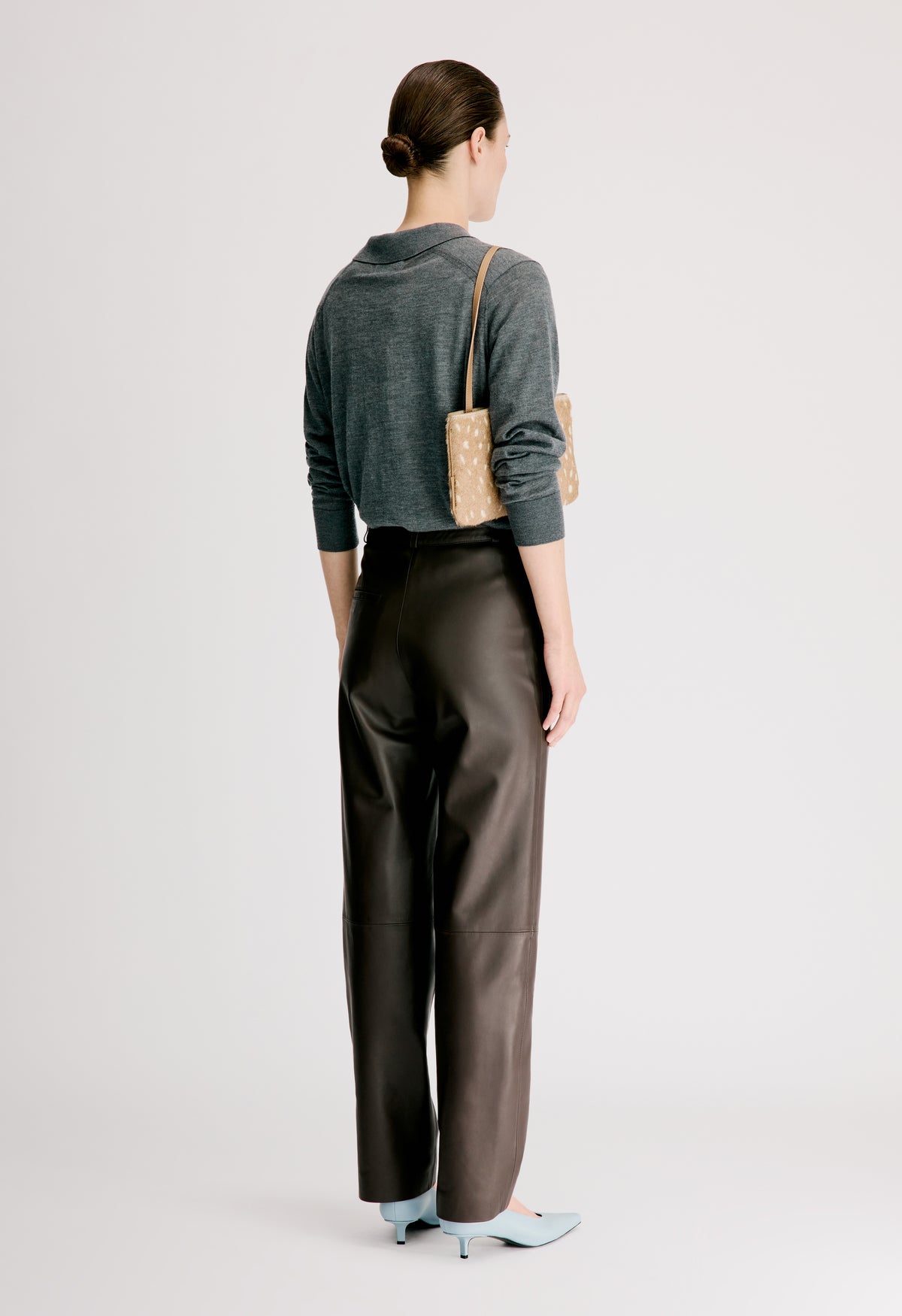 COBE LDS Pantalon en cuir