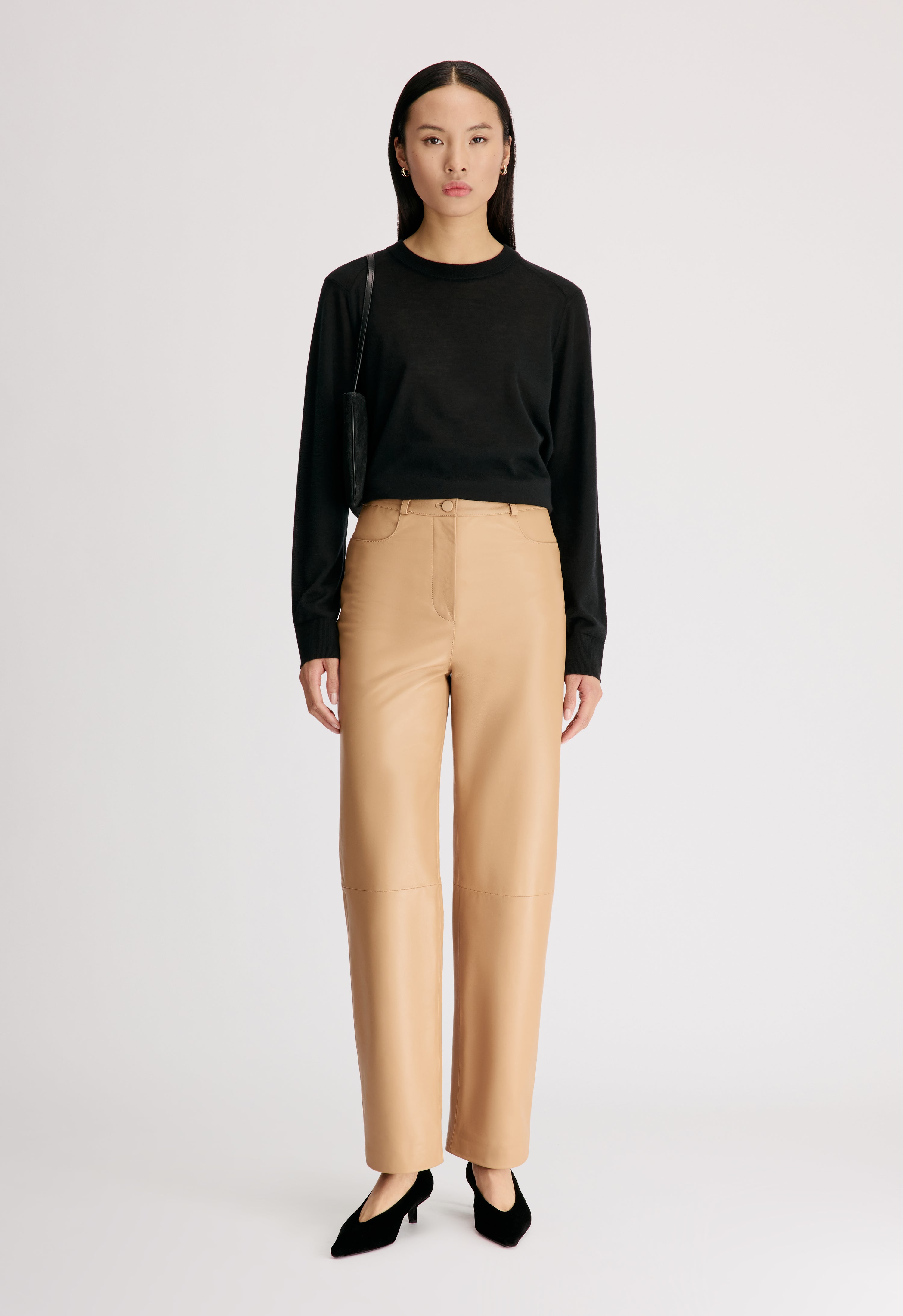 COBE LDS Pantalon en cuir