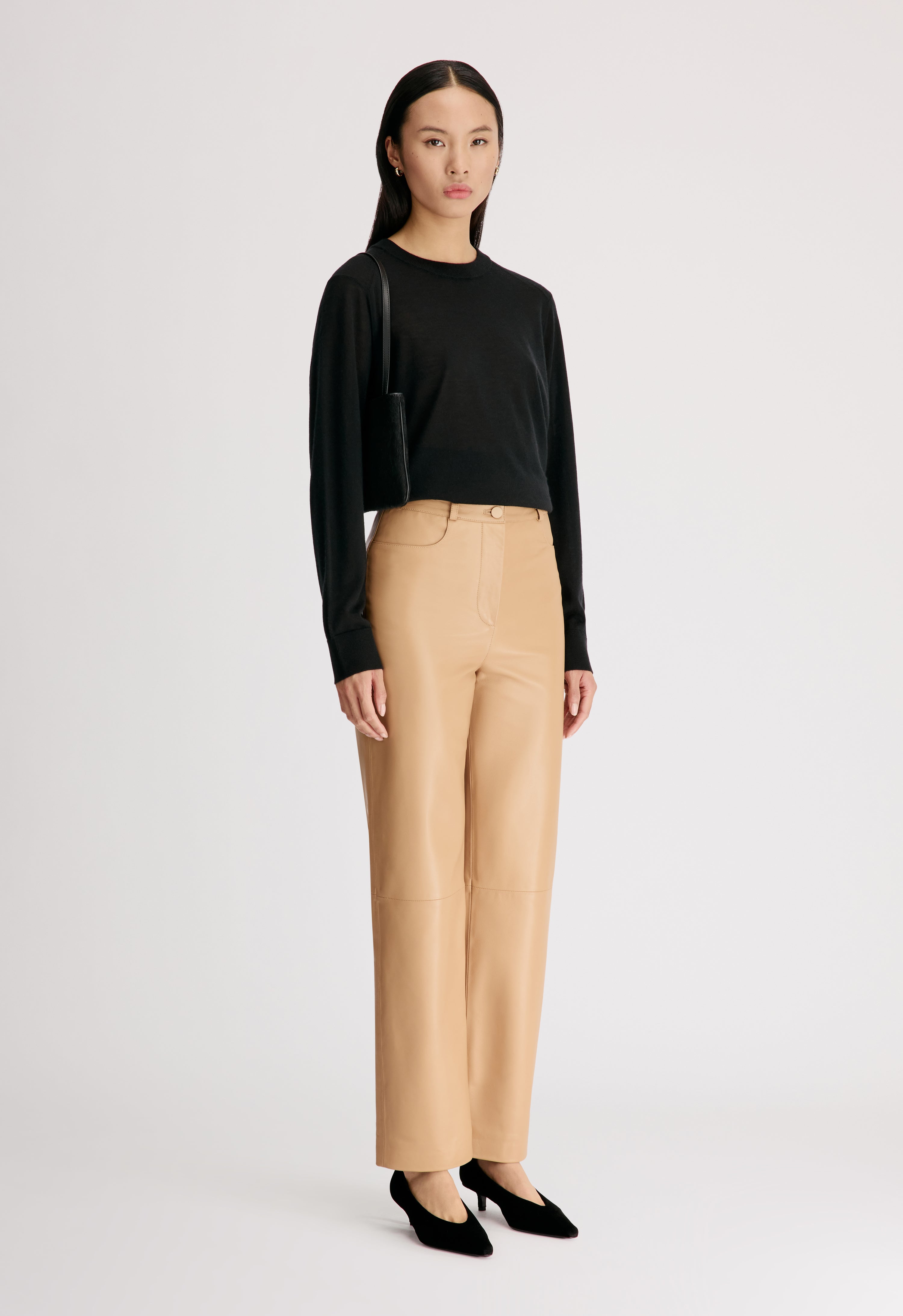 COBE LDS Pantalon en cuir