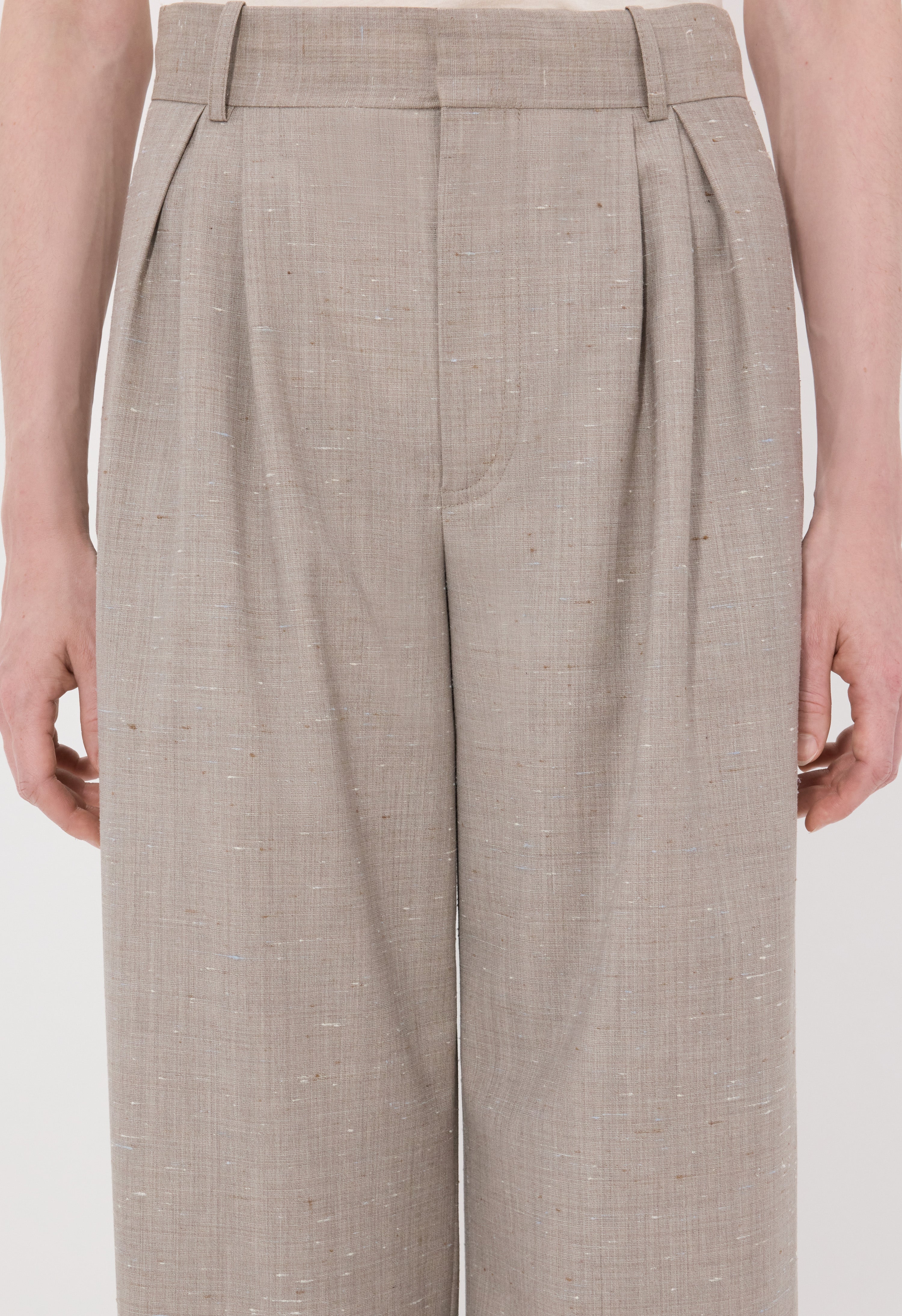 DAVY Pantalon oversize à plis