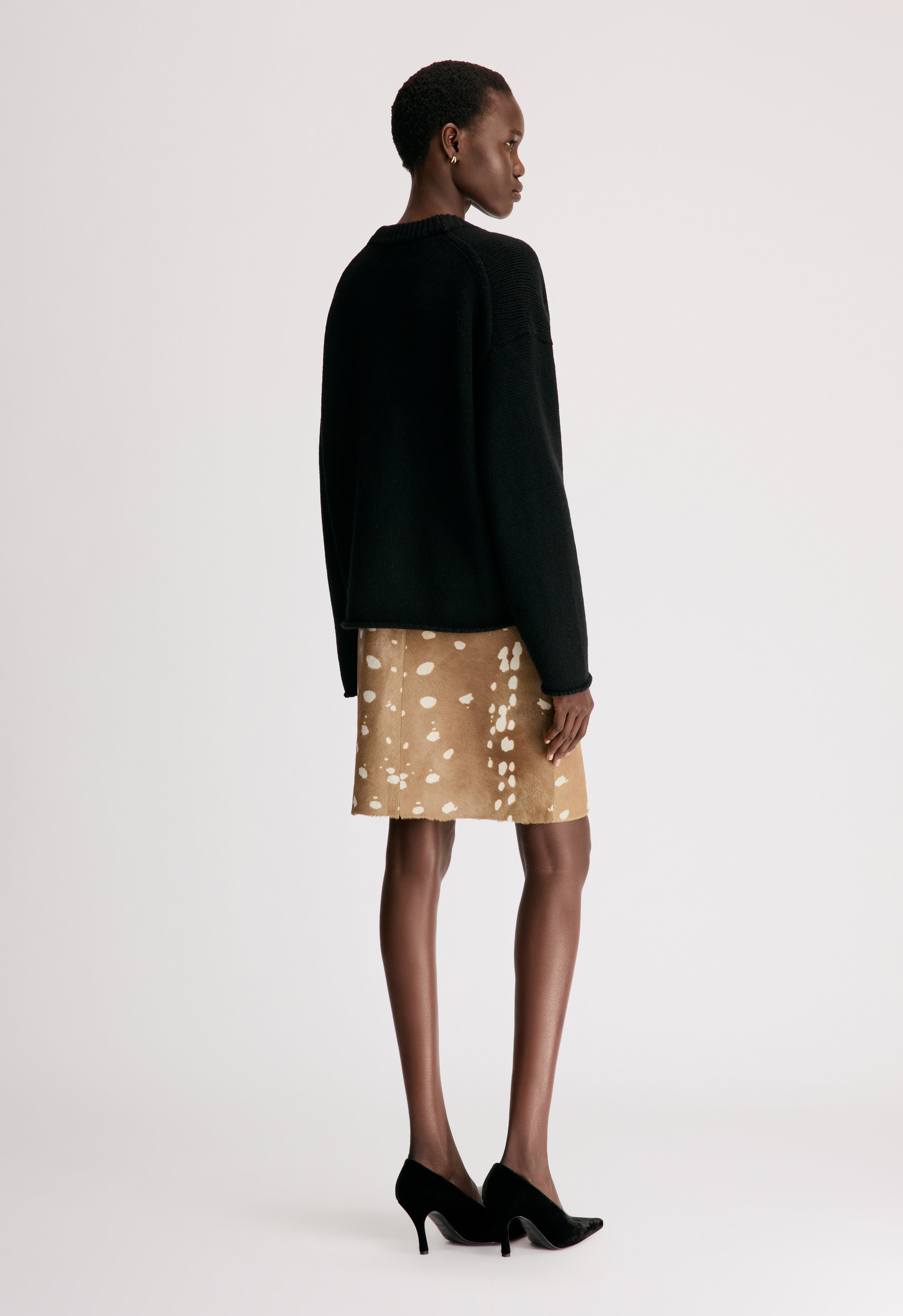 DERRY LDS U neck cashmere sweater