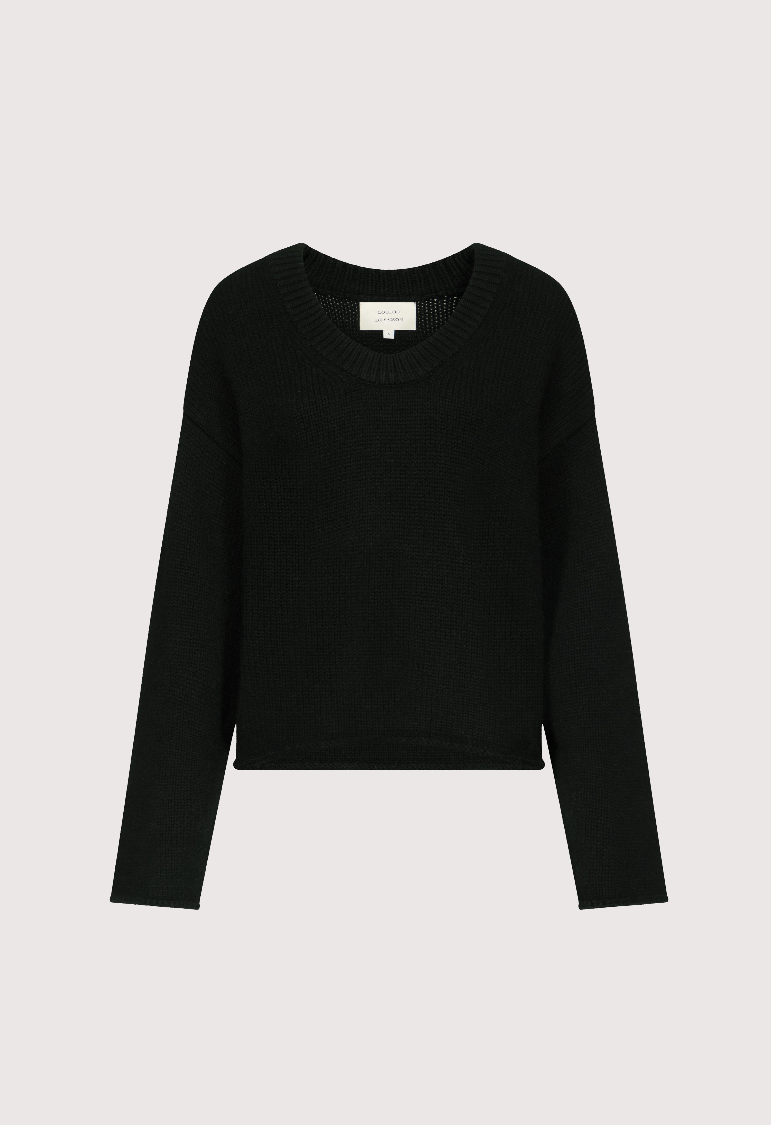DERRY LDS U neck cashmere sweater