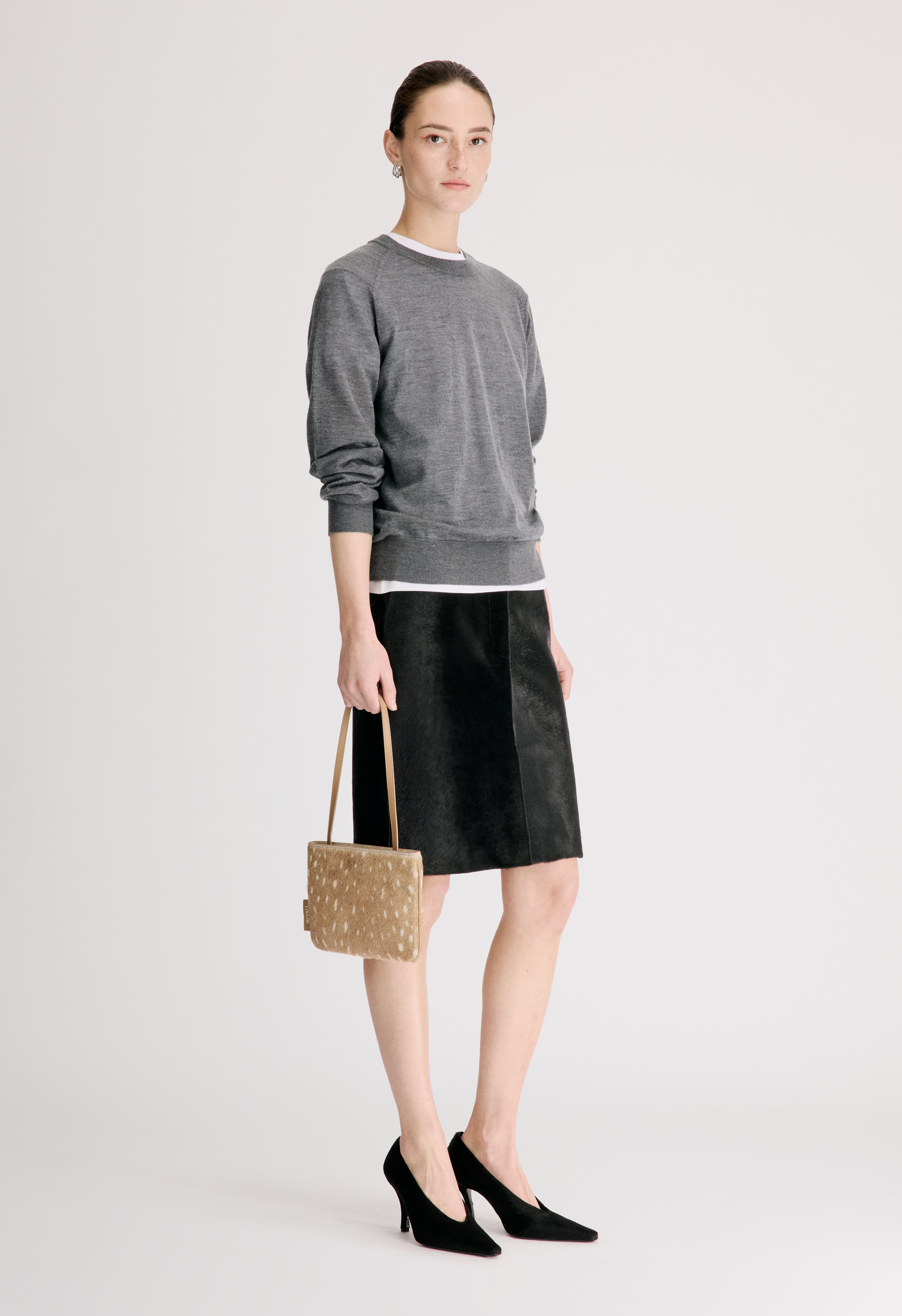 DITTO LDS Fine knit cashmere sweater