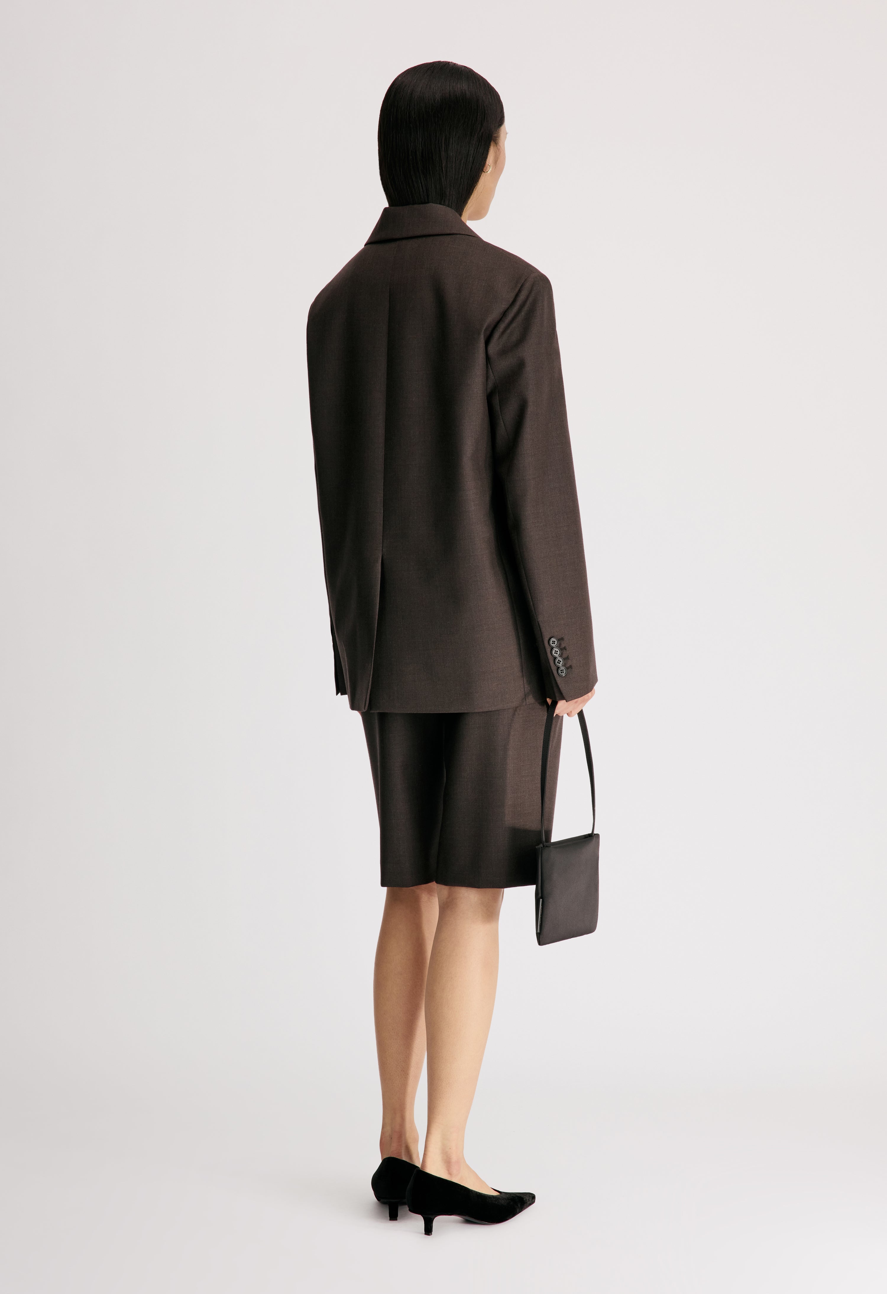 DONAU LDS Double breasted virgin wool jacket