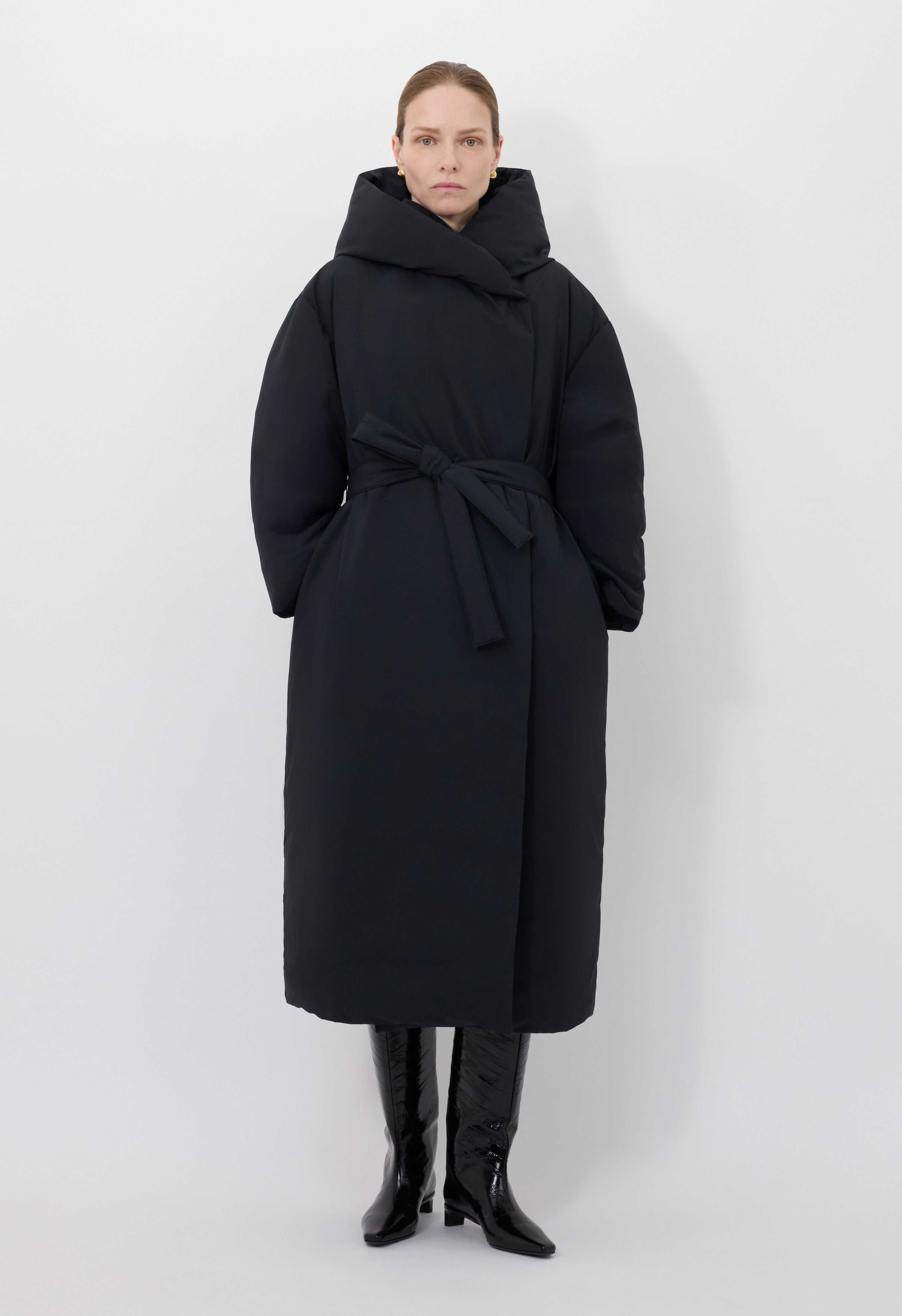 DORIS LDS Long quilted coat