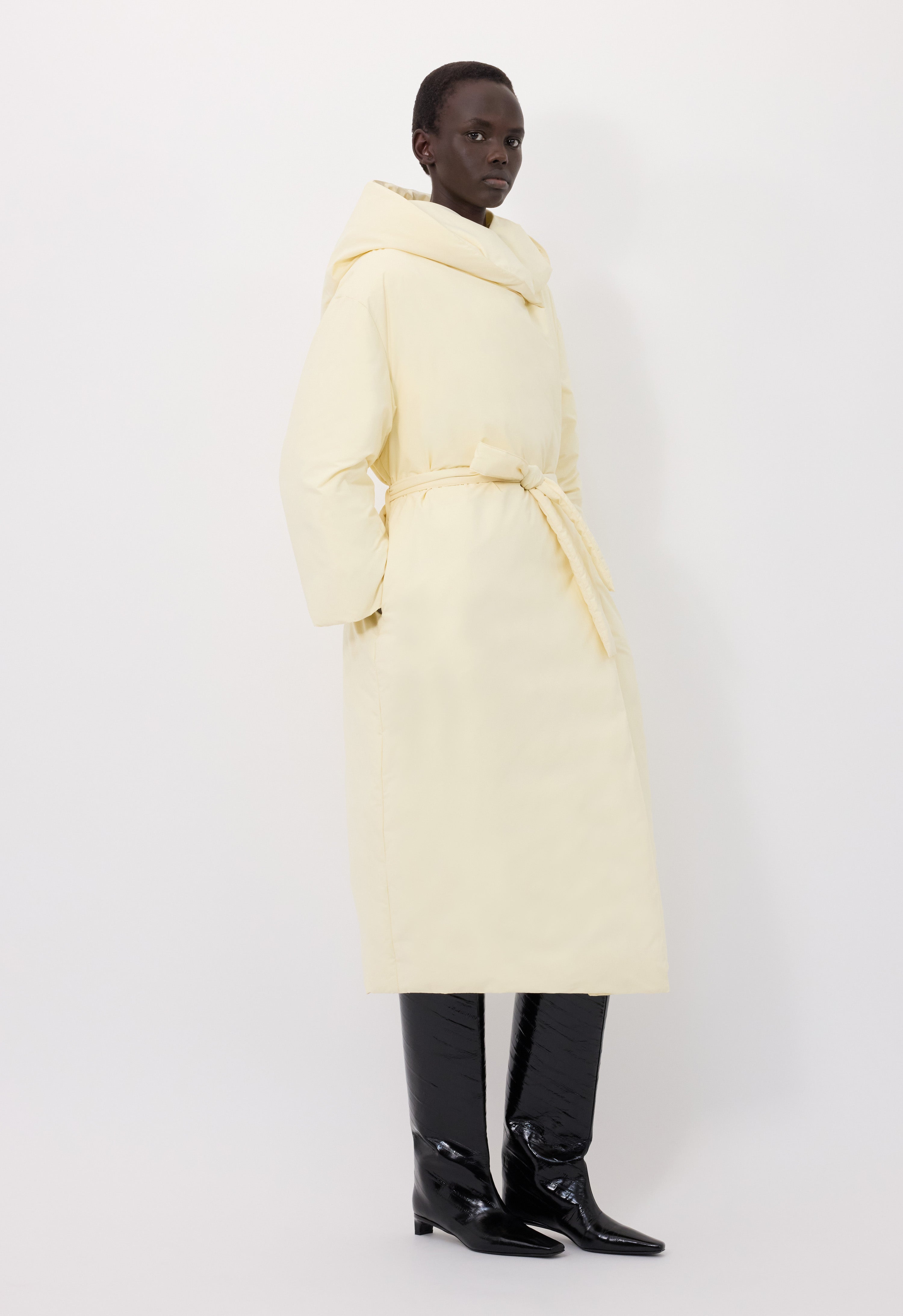 DORIS LDS Long quilted coat