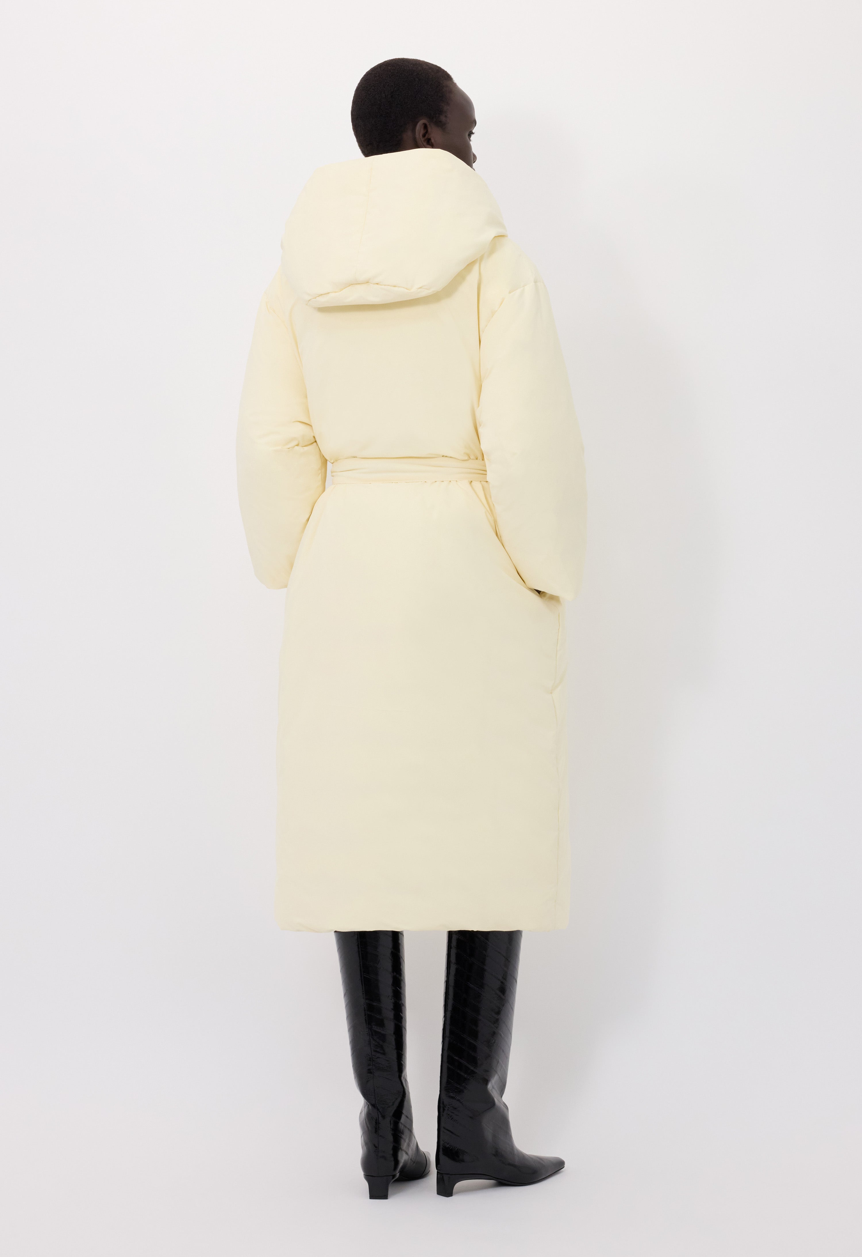 DORIS LDS Long quilted coat