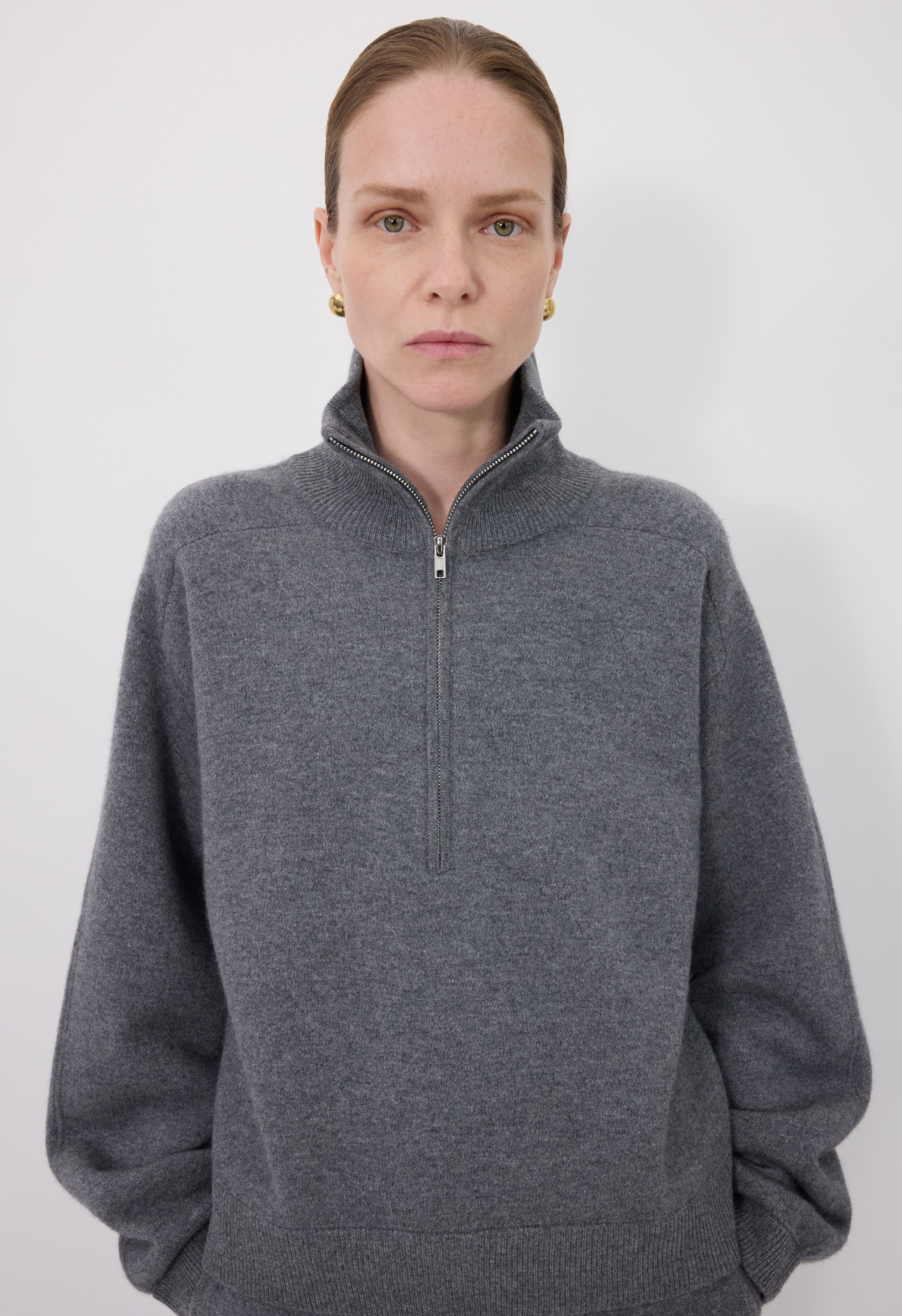DRIES Cashmere zipped sweater