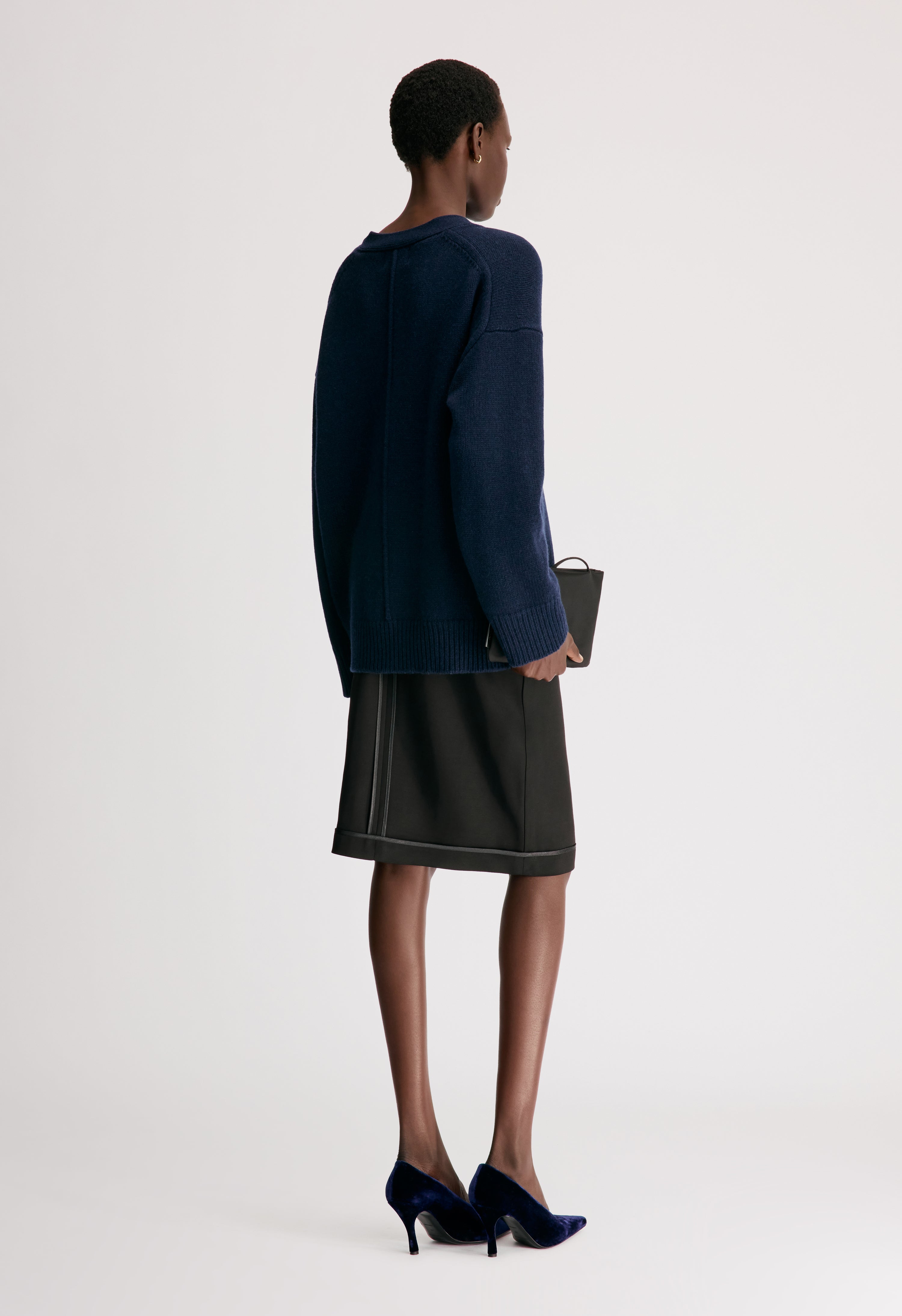 DUCA Oversized cashmere cardigan