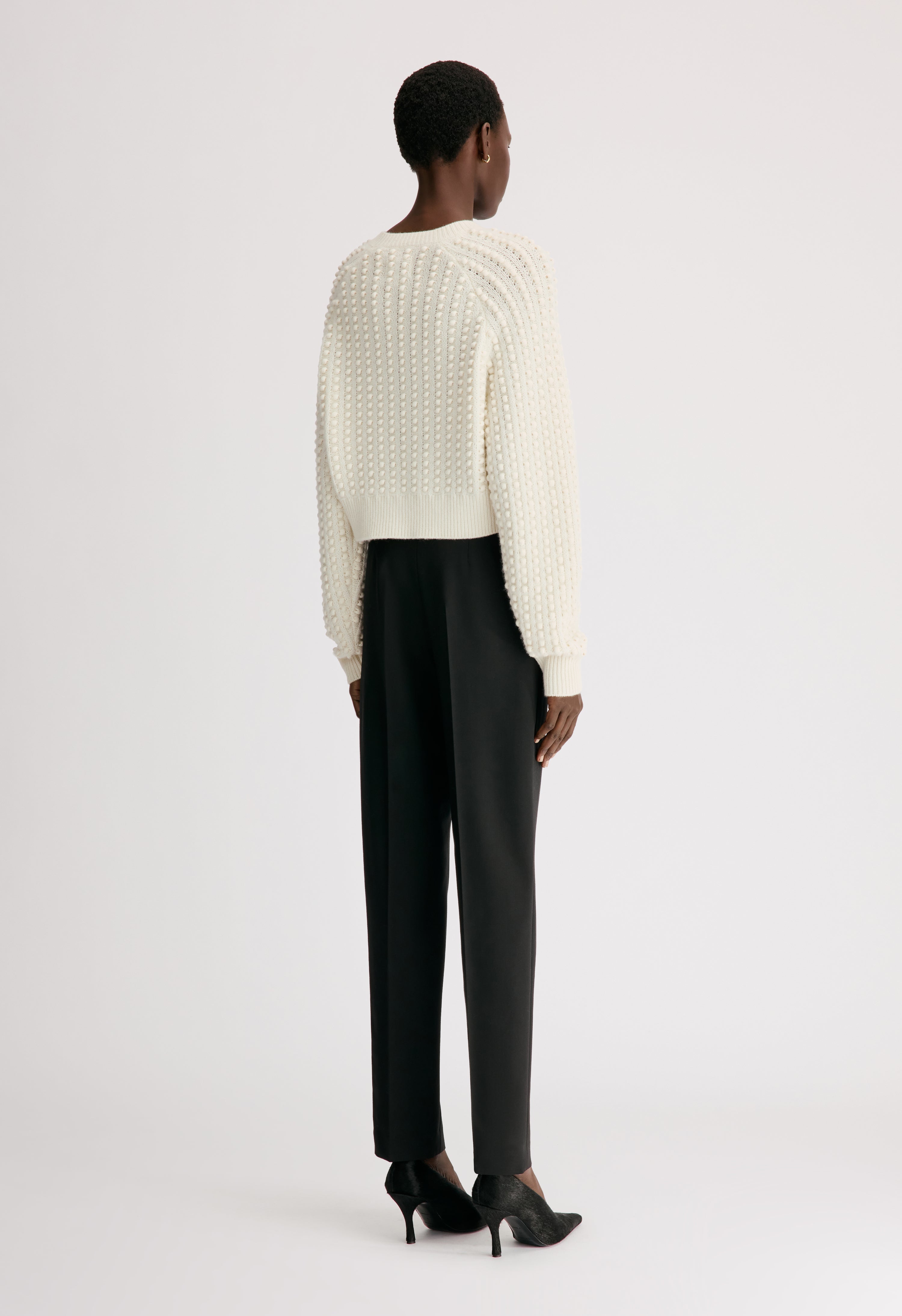 EDIE Bubble stitch cardigan