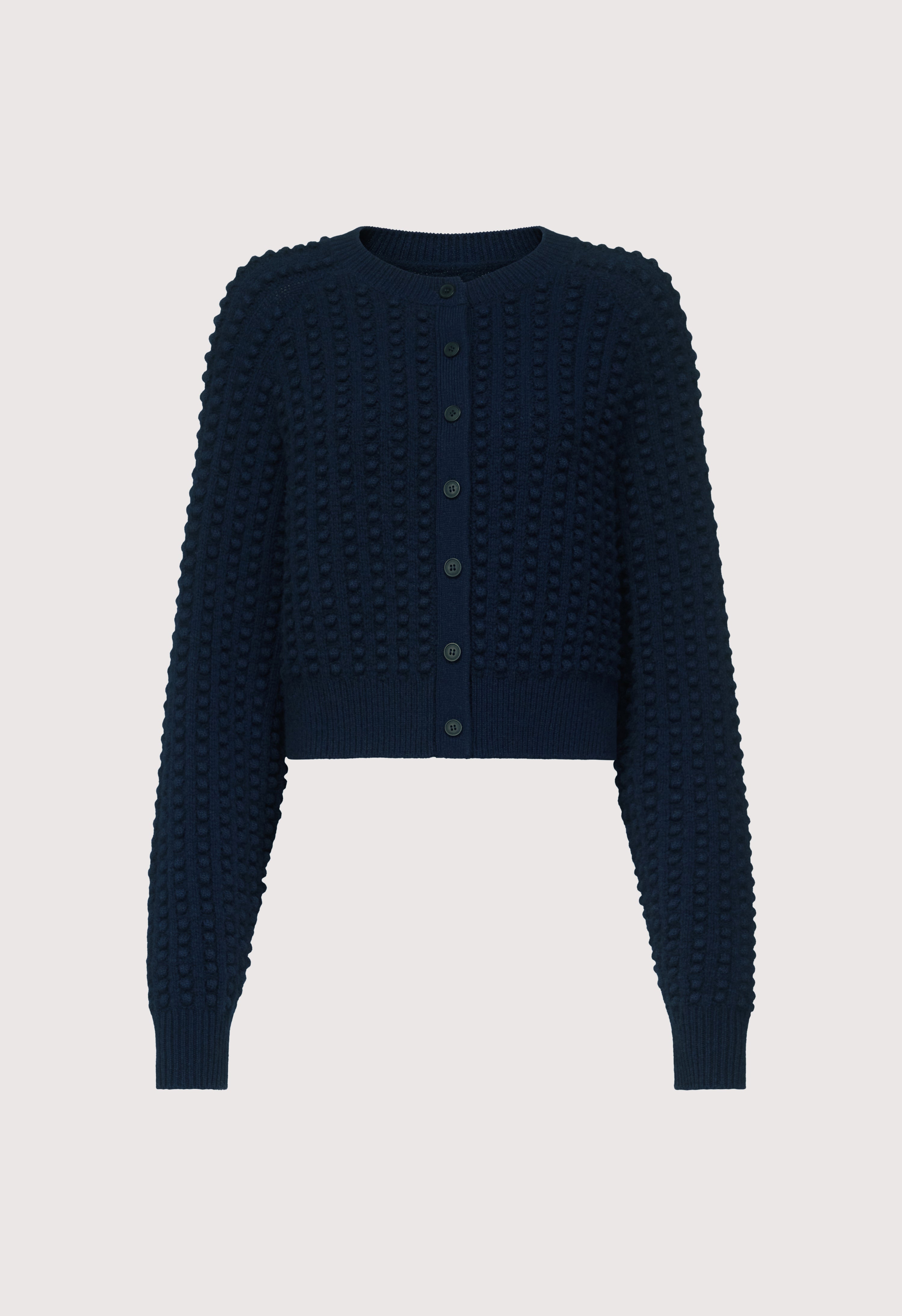 EDIE Bubble stitch cardigan
