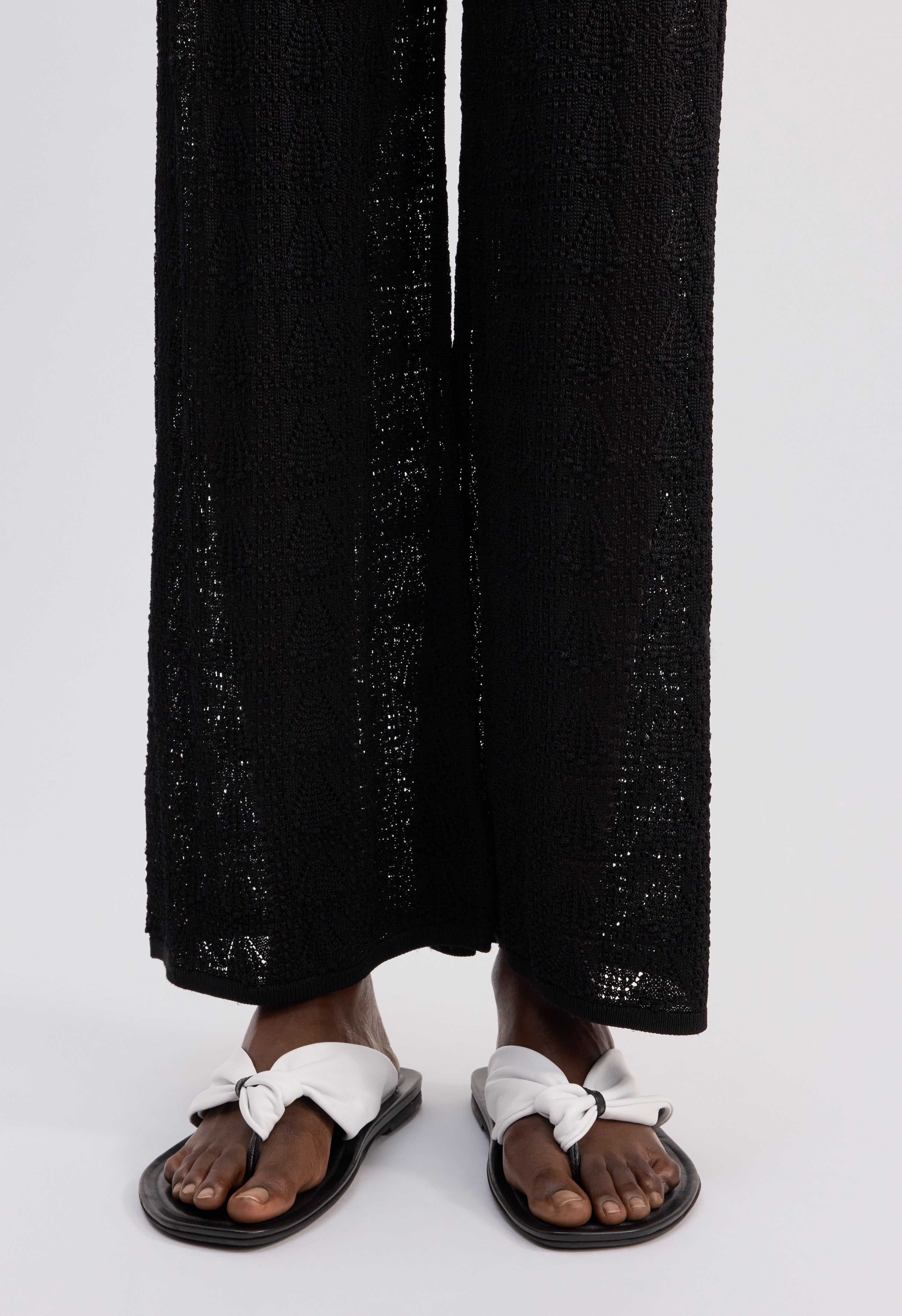 EGEO Pantalon à la taille élastique