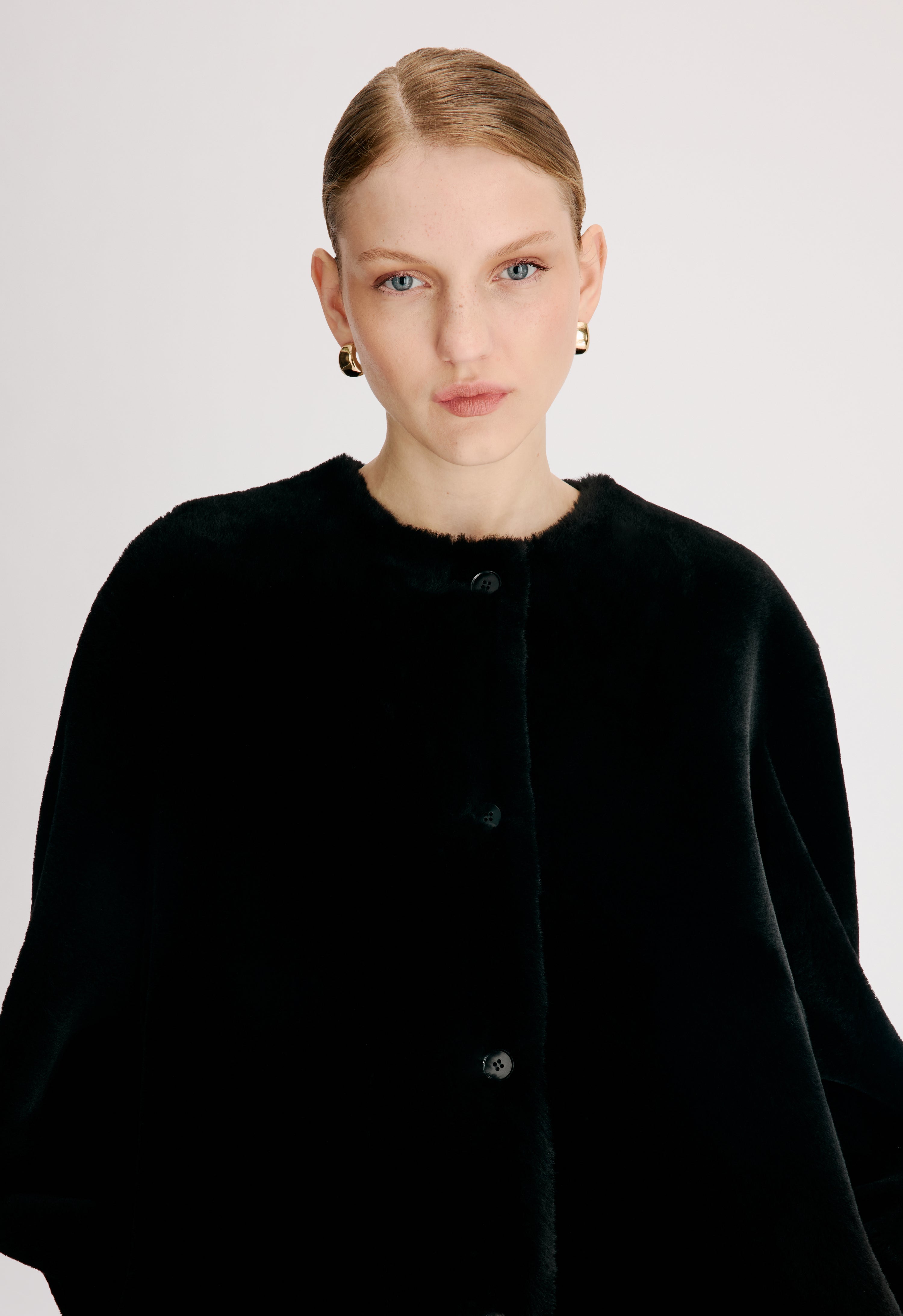 ELBA Reversible merino shearling coat