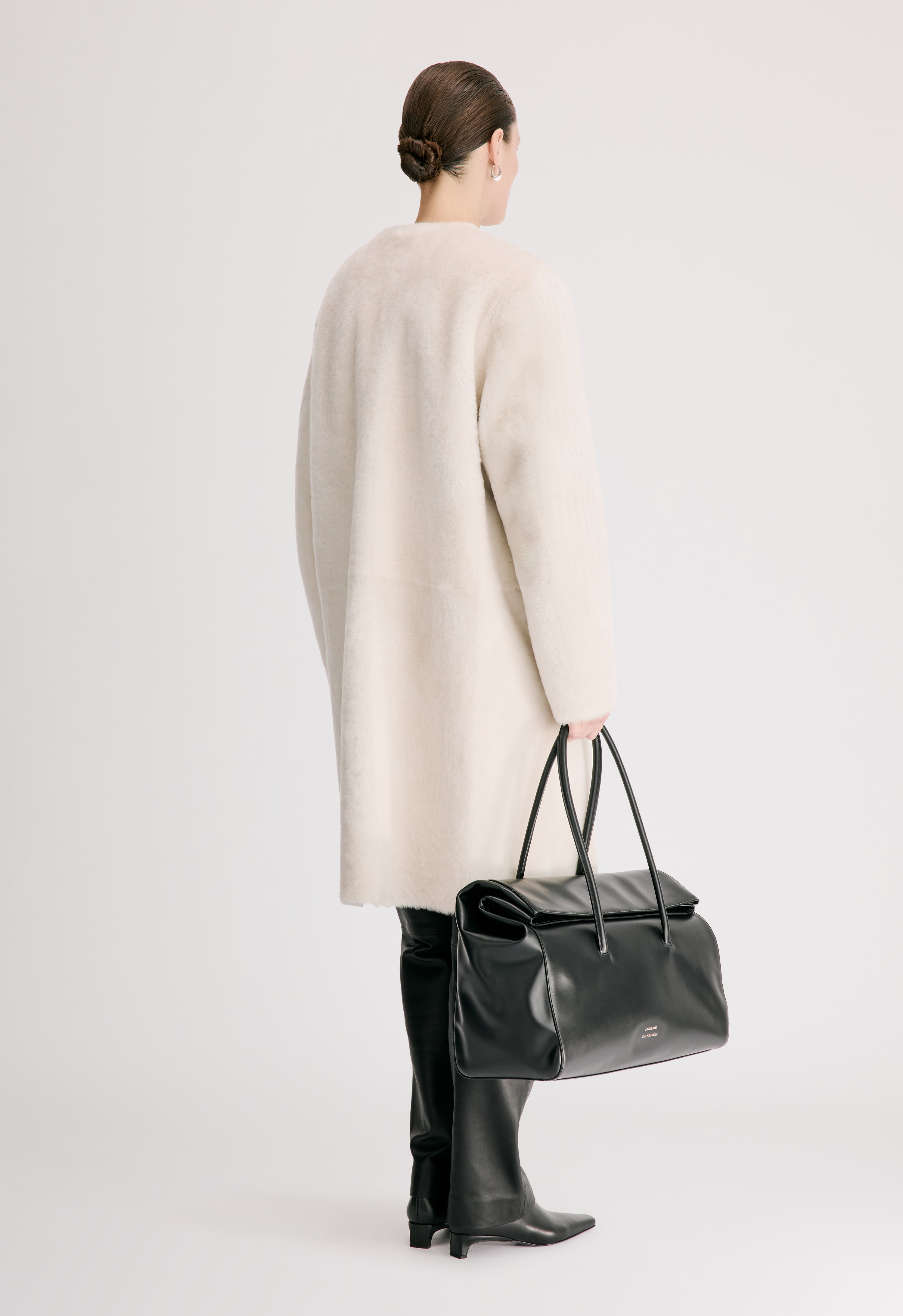ELBA Reversible merino shearling coat