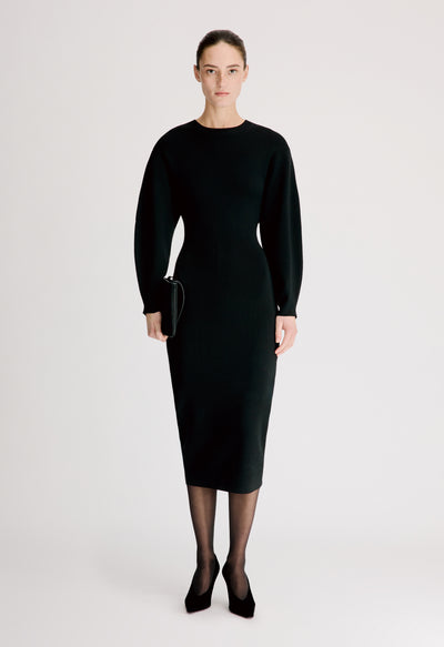 ELENA Knitted body con dress