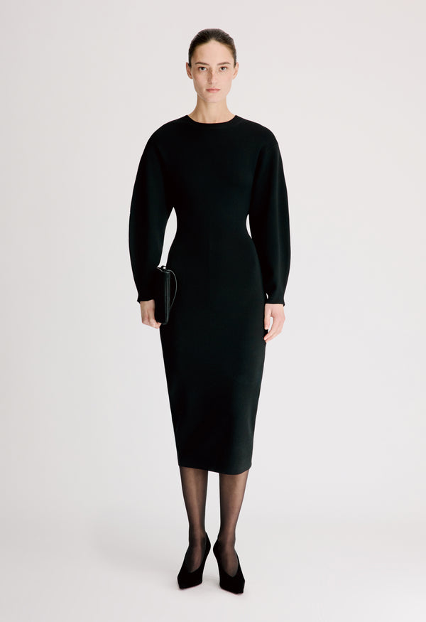 ELENA Knitted body con dress