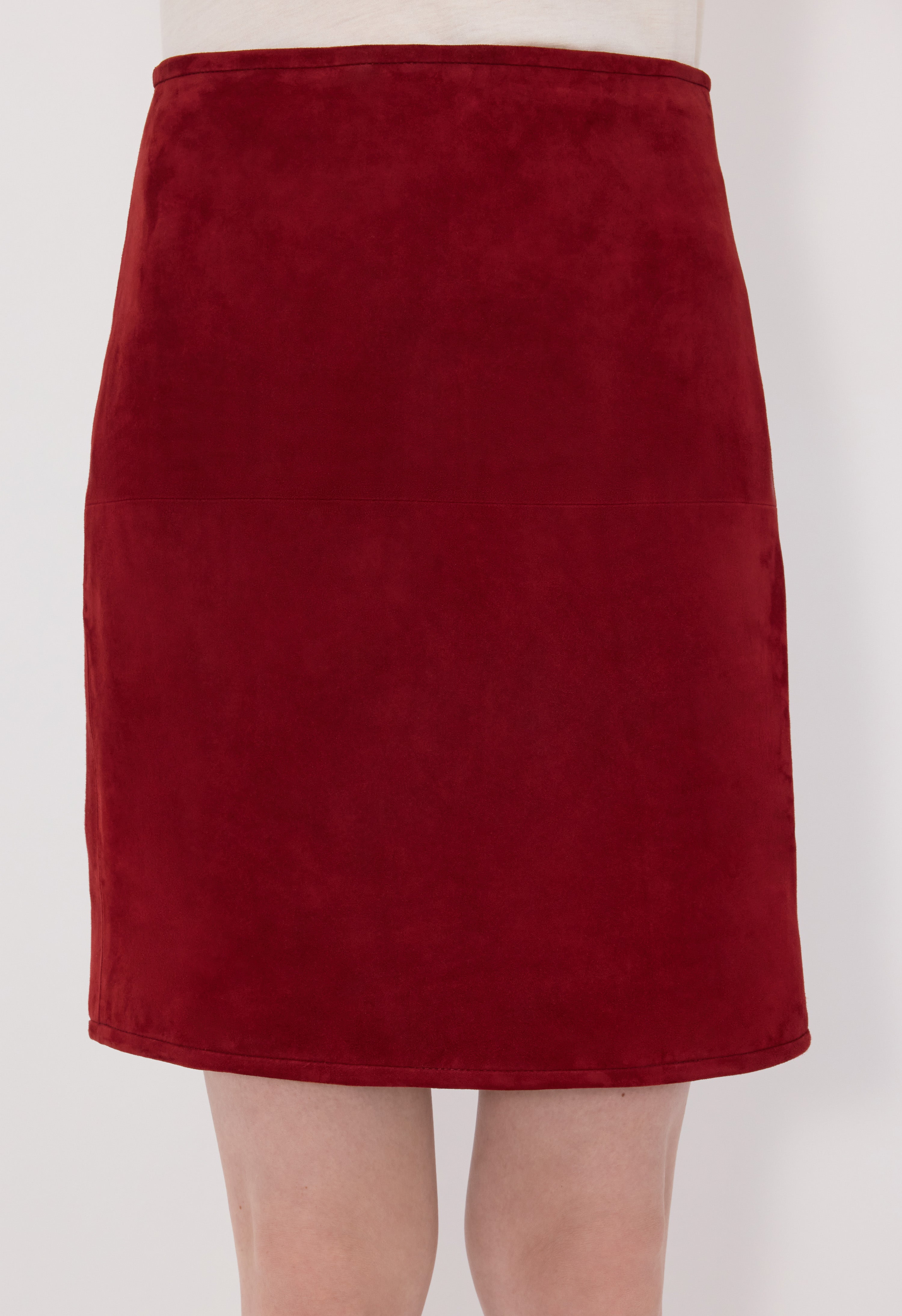 ENGEL Suede pencil skirt