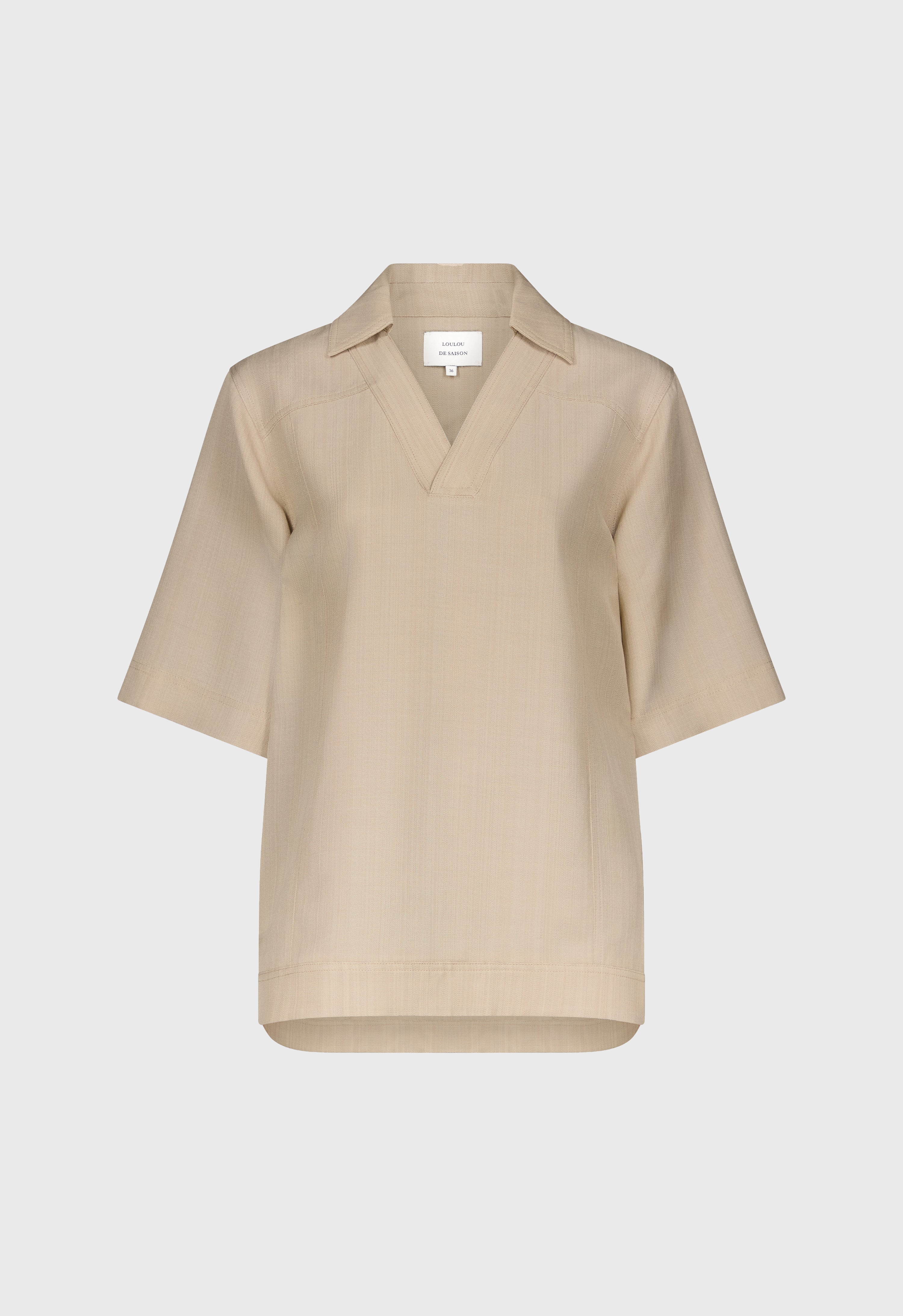 ERMO Oversized polo shirt