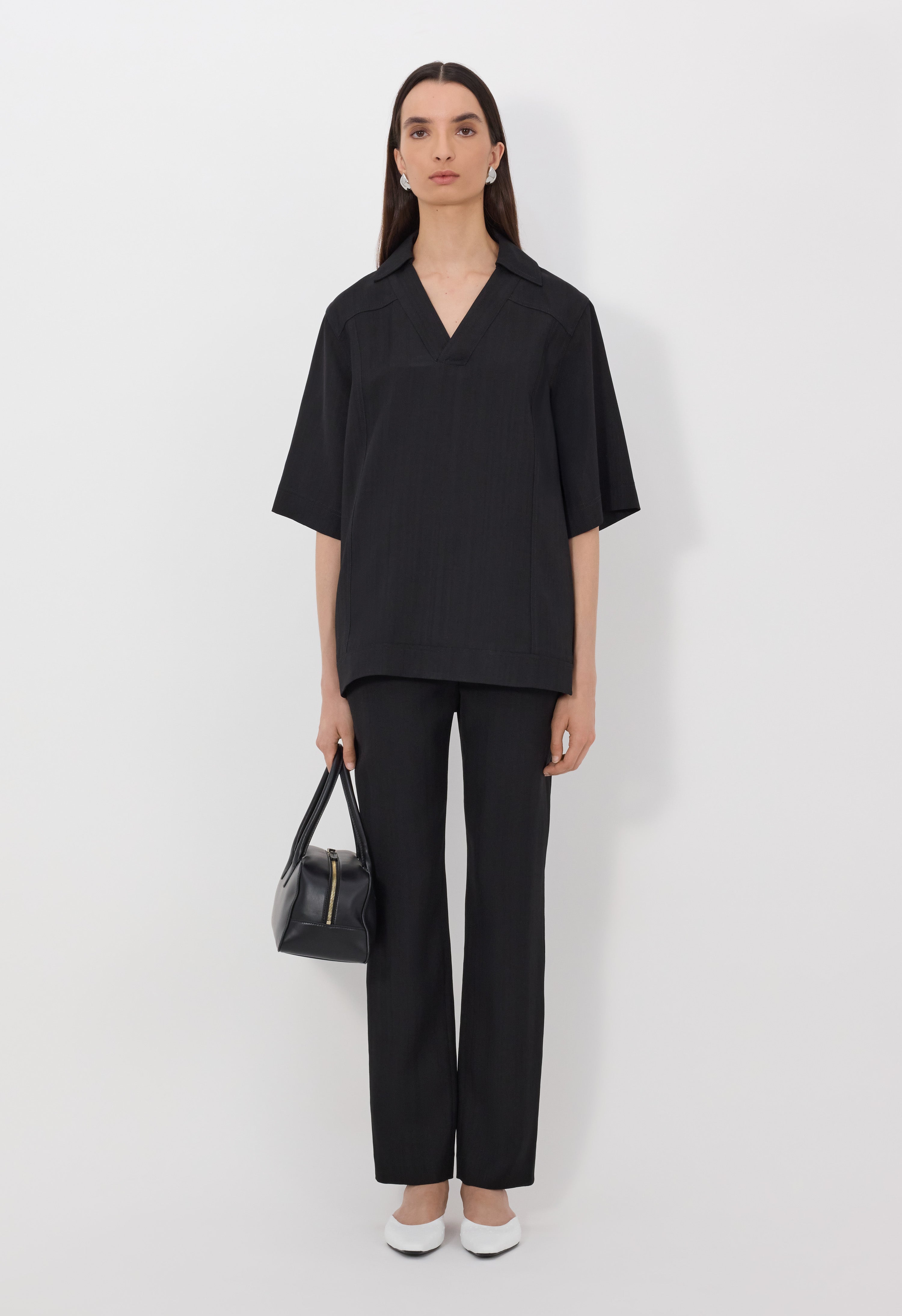 ERMO Oversized polo shirt