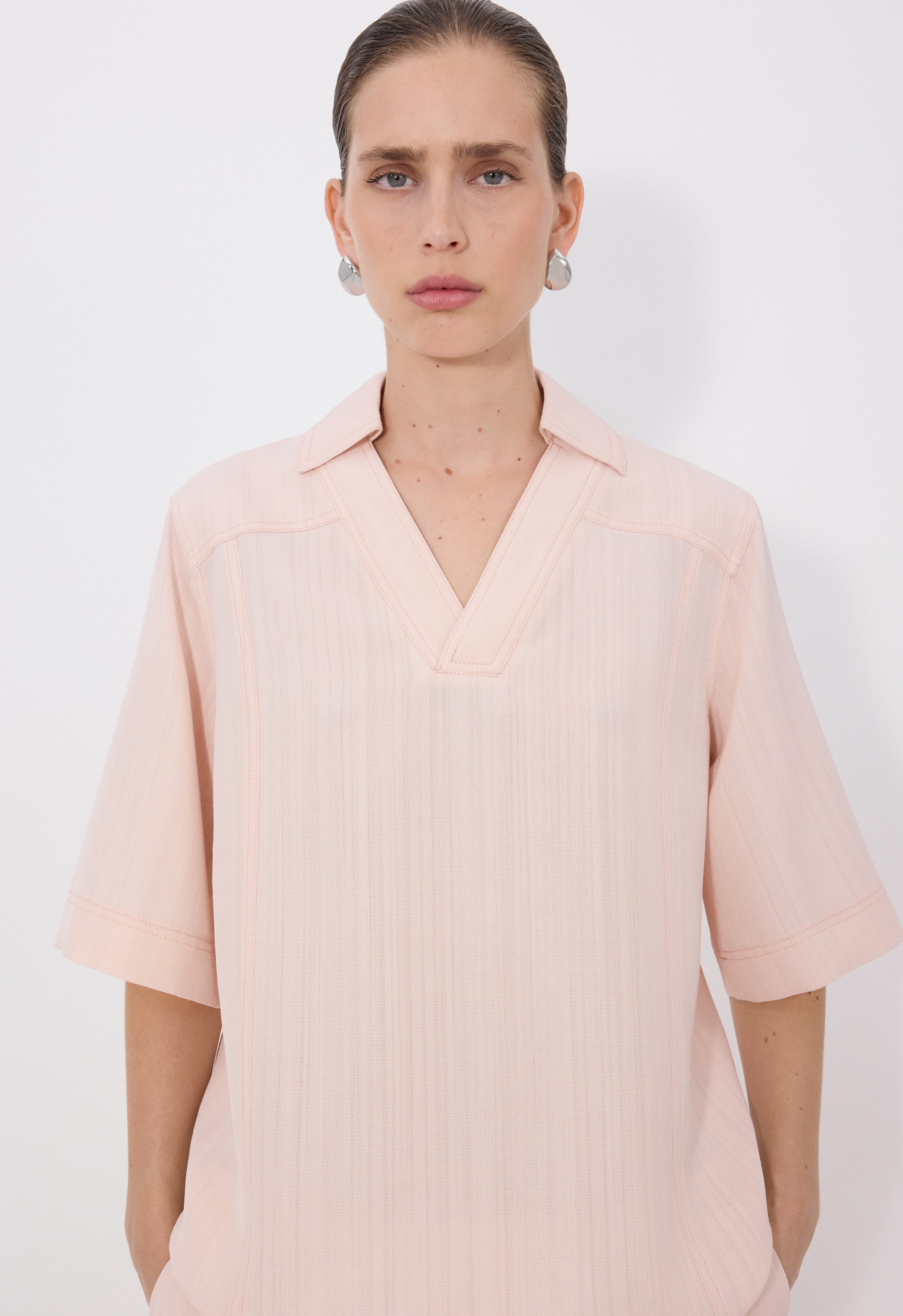 ERMO Oversized polo shirt