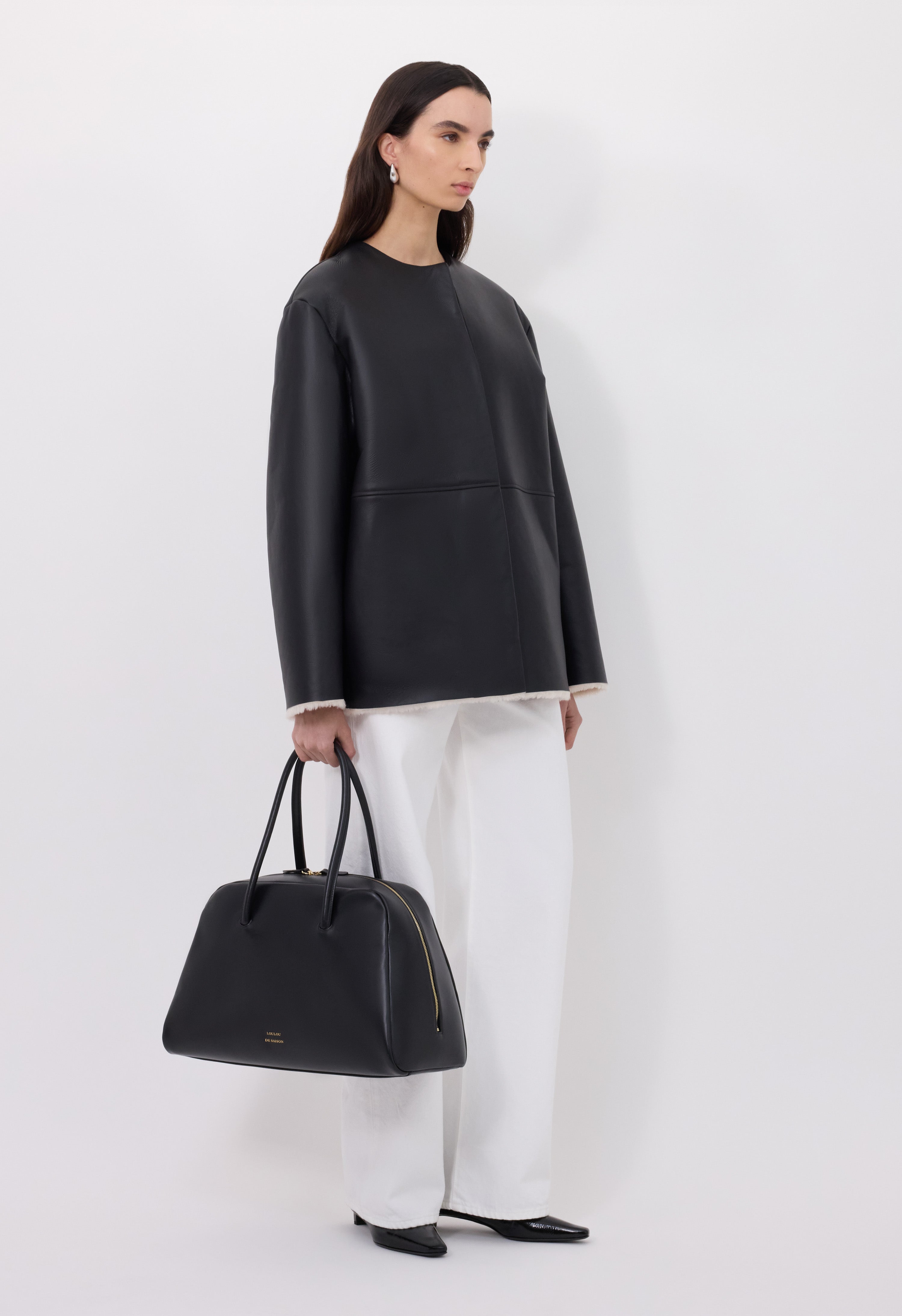 FARGO Short shearling coat