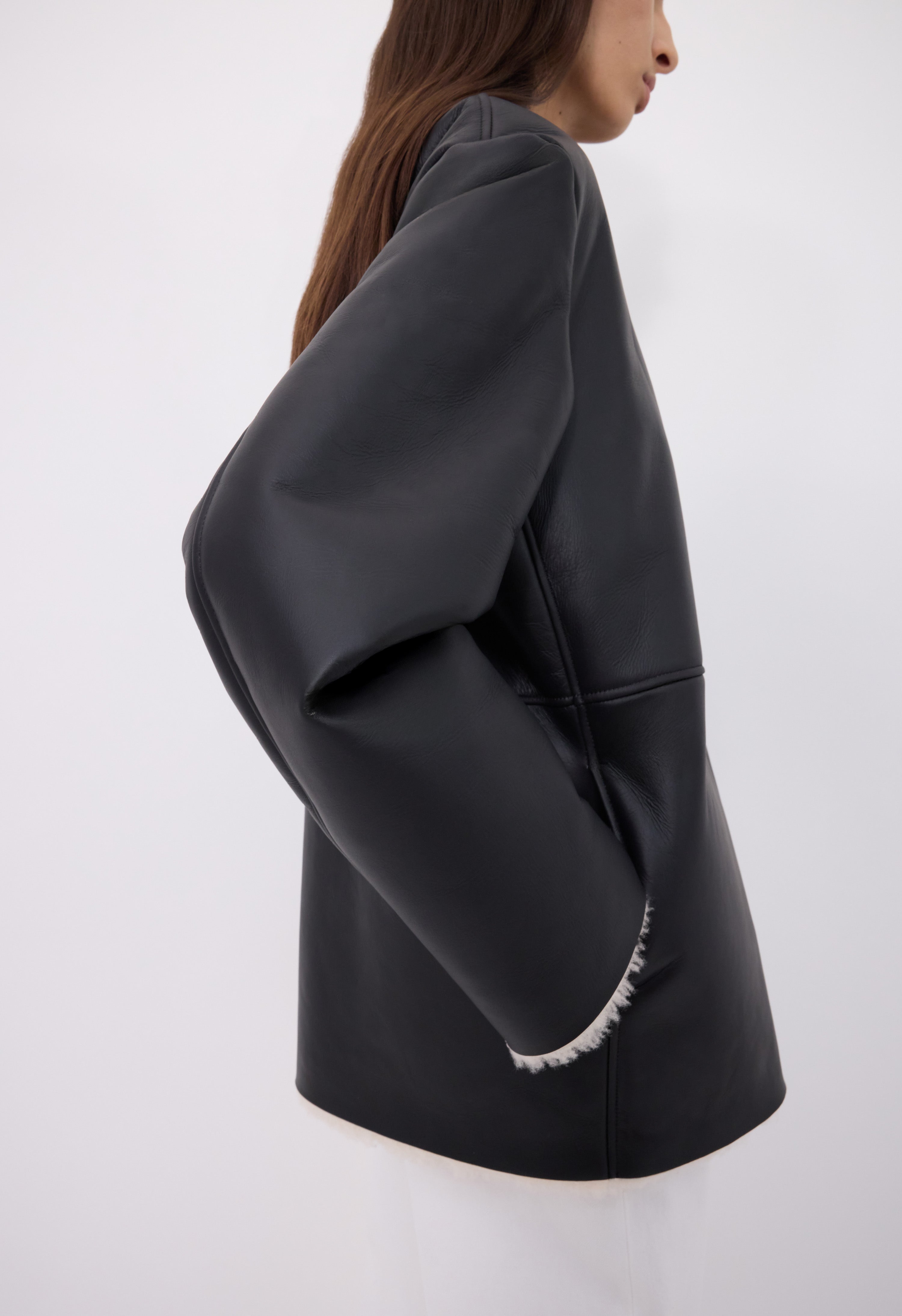 FARGO Short shearling coat