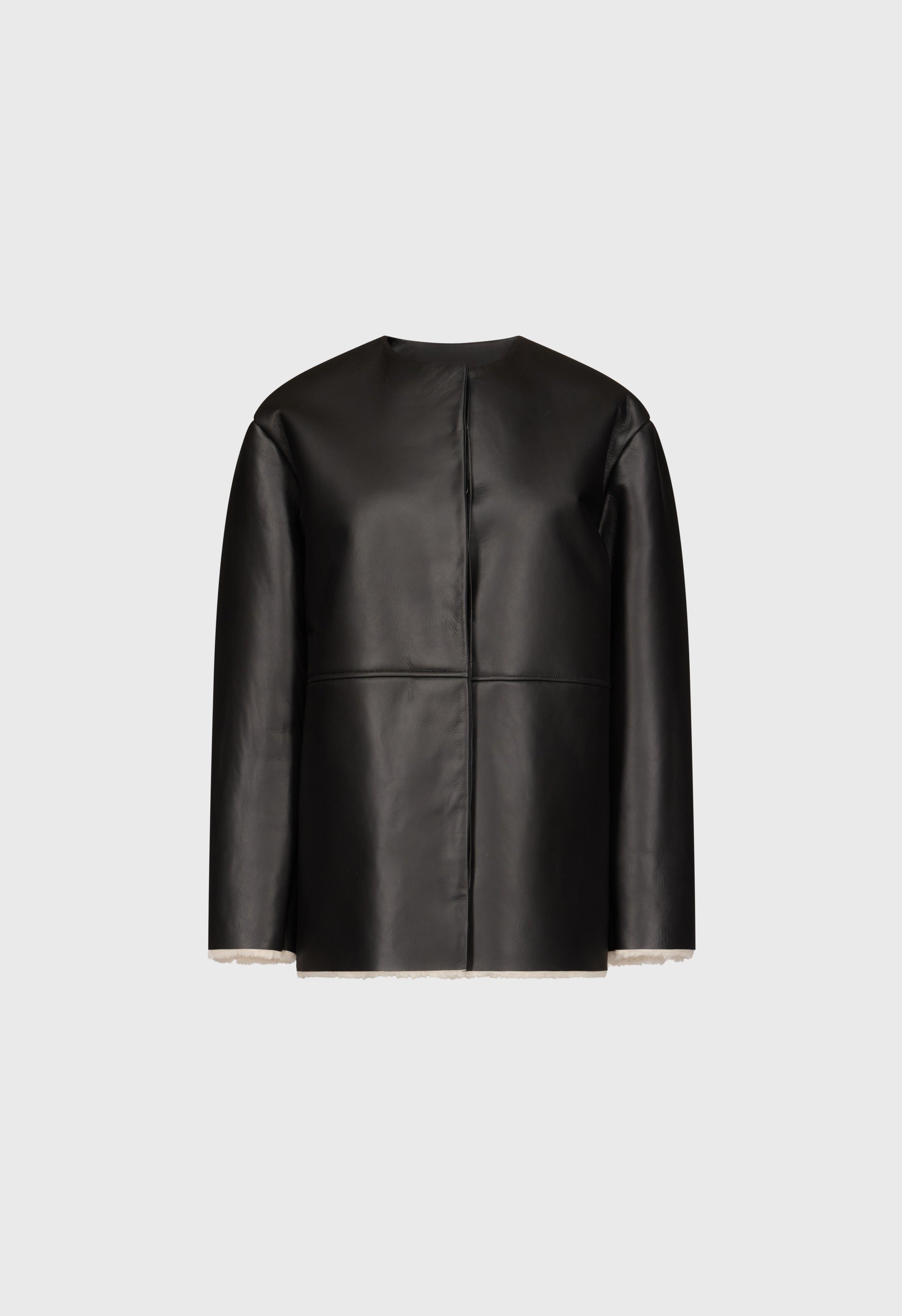 FARGO Short shearling coat