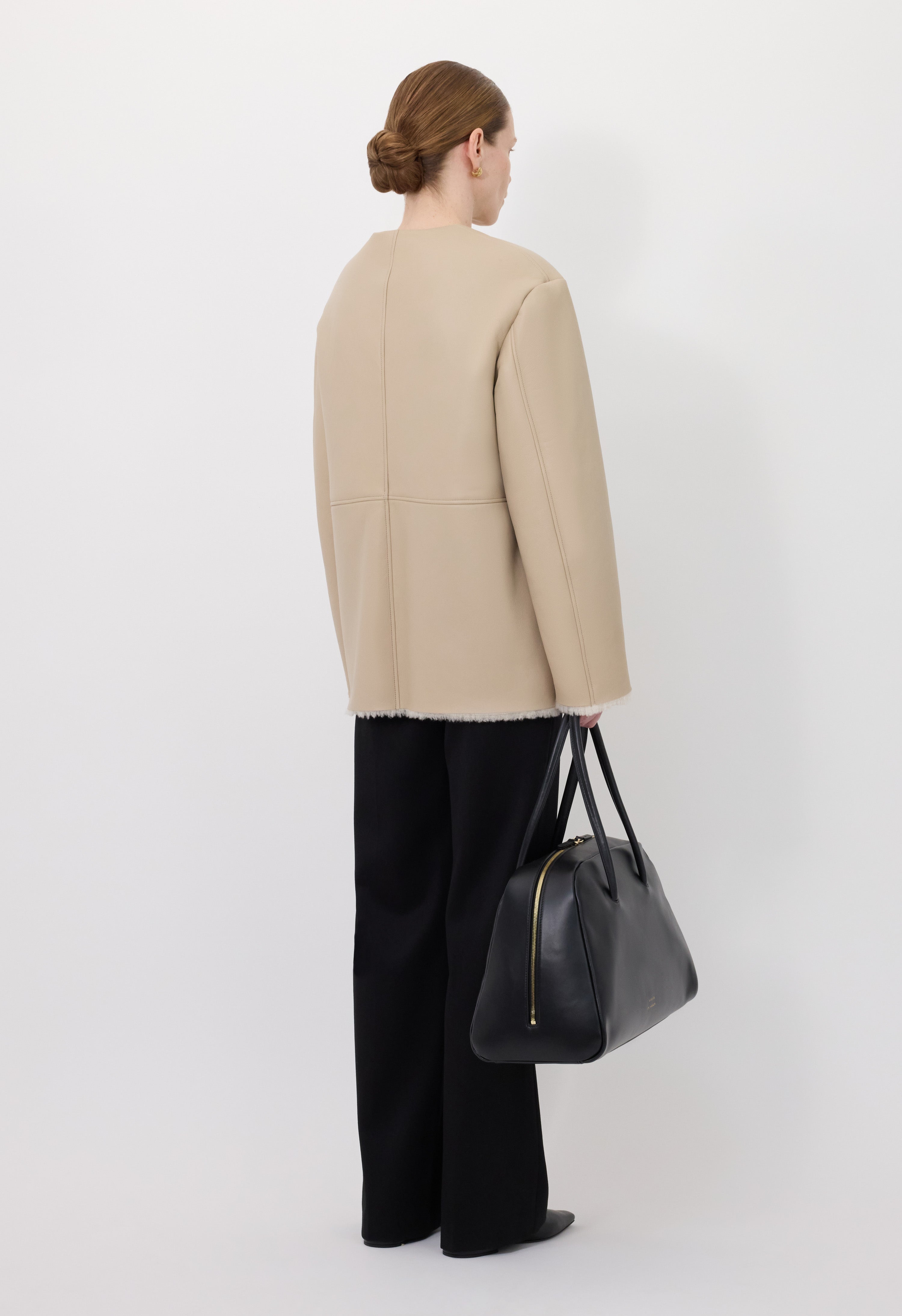 FARGO Short shearling coat