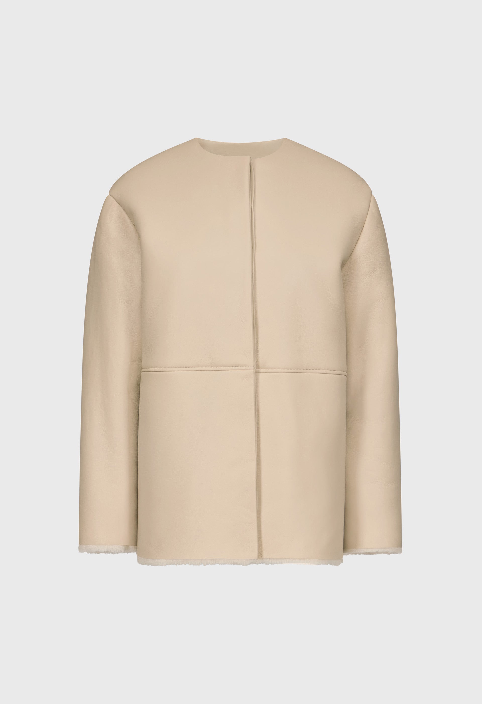 FARGO Short shearling coat