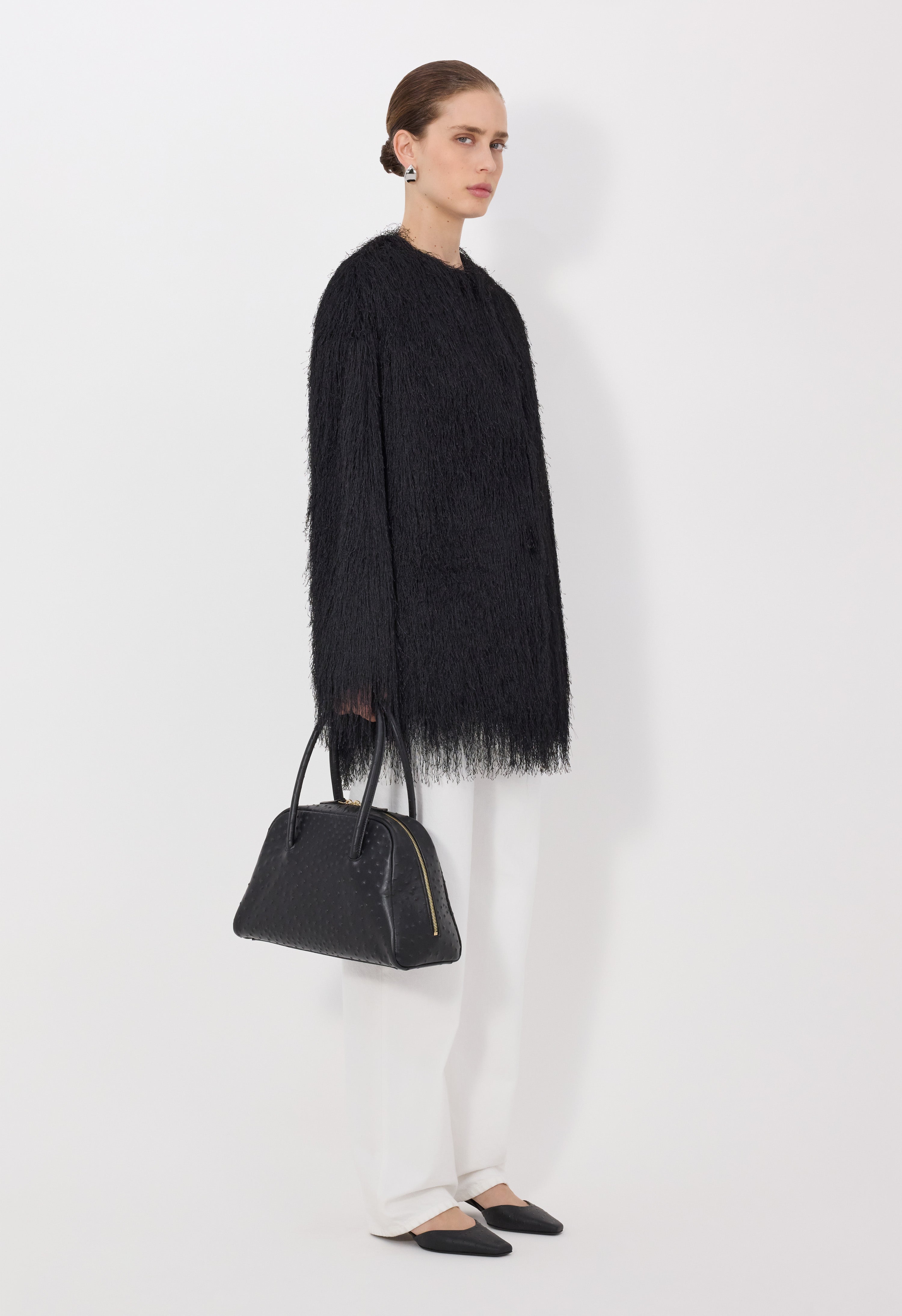 FILIPO Fringed coat