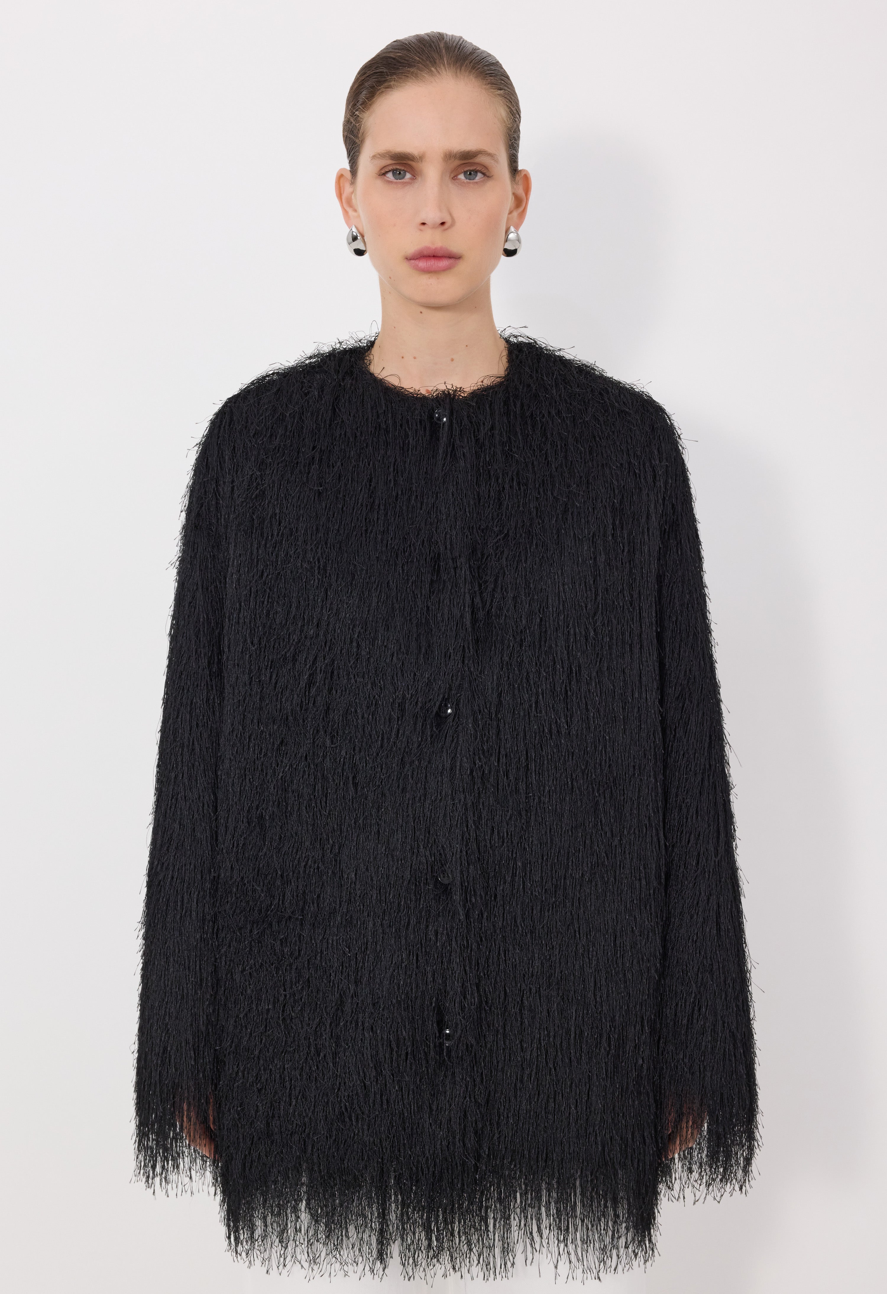 FILIPO Fringed coat