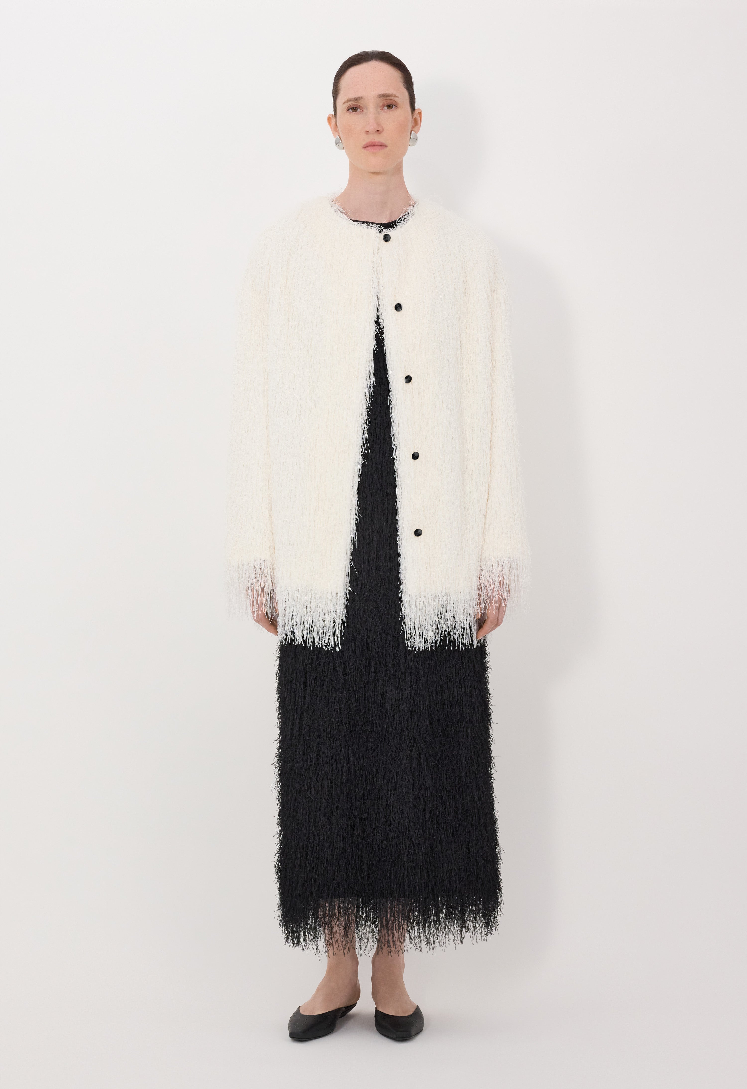 FILIPO Fringed coat