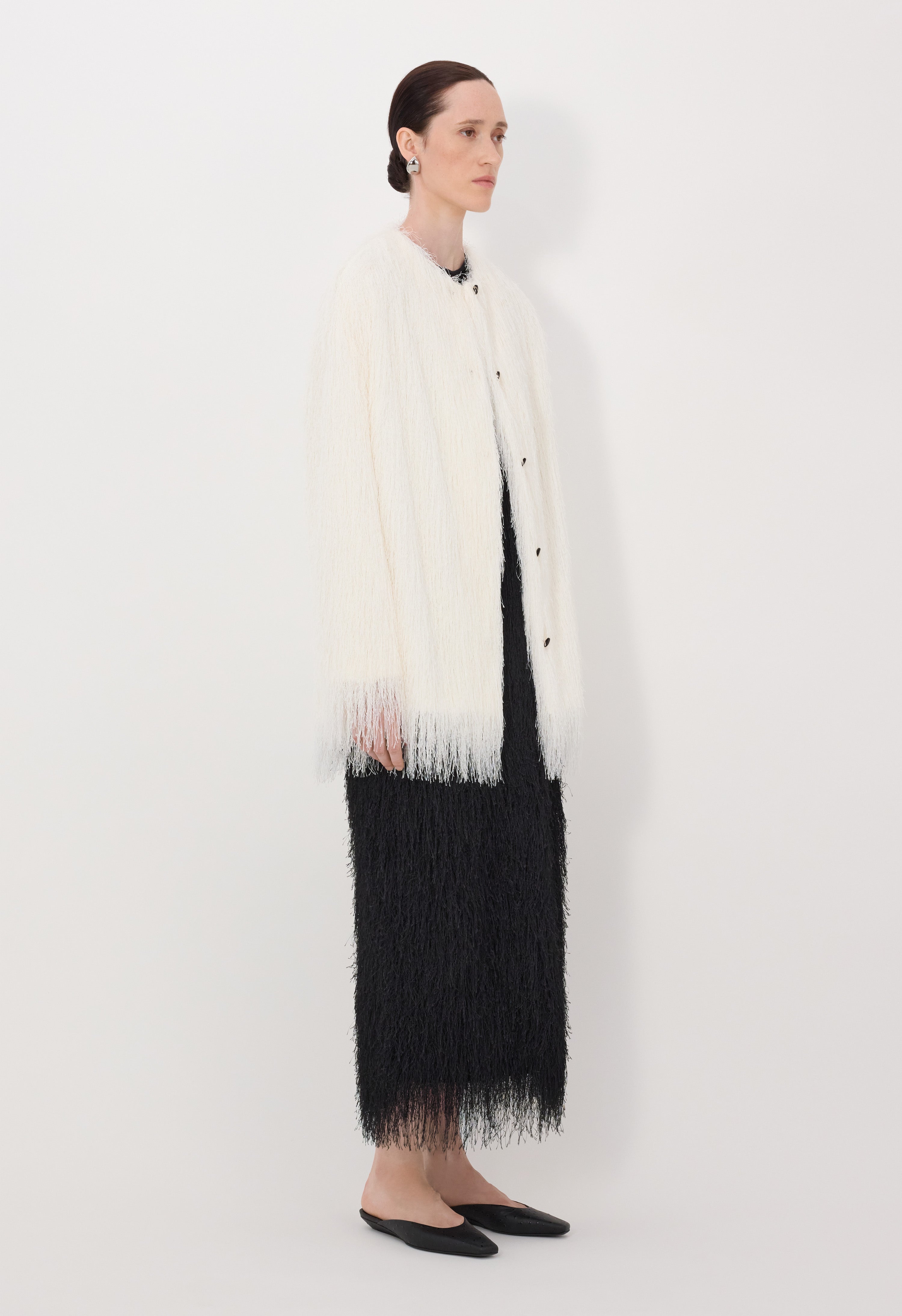 FILIPO Fringed coat