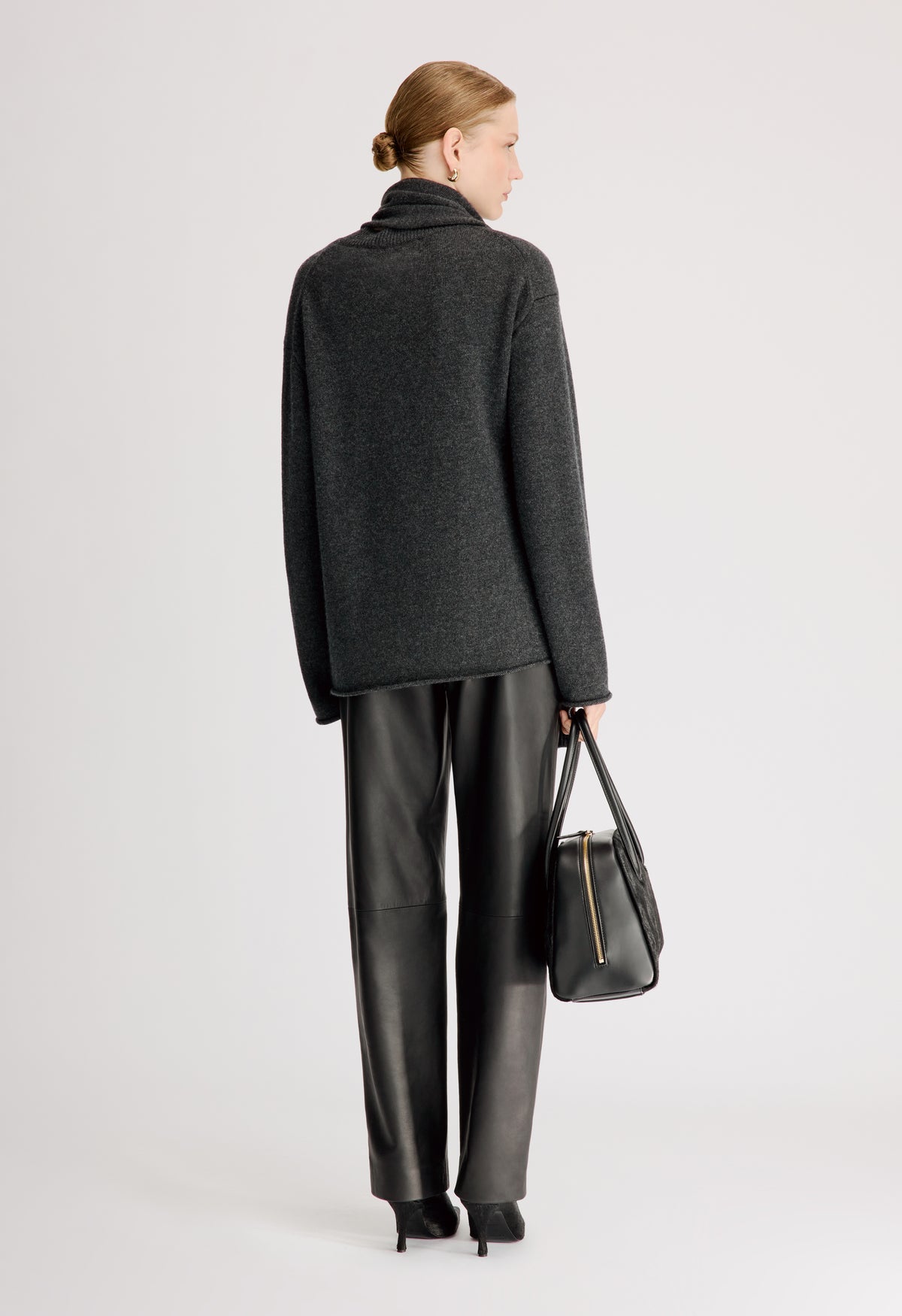 FRANCES Cashmere scarf sweater