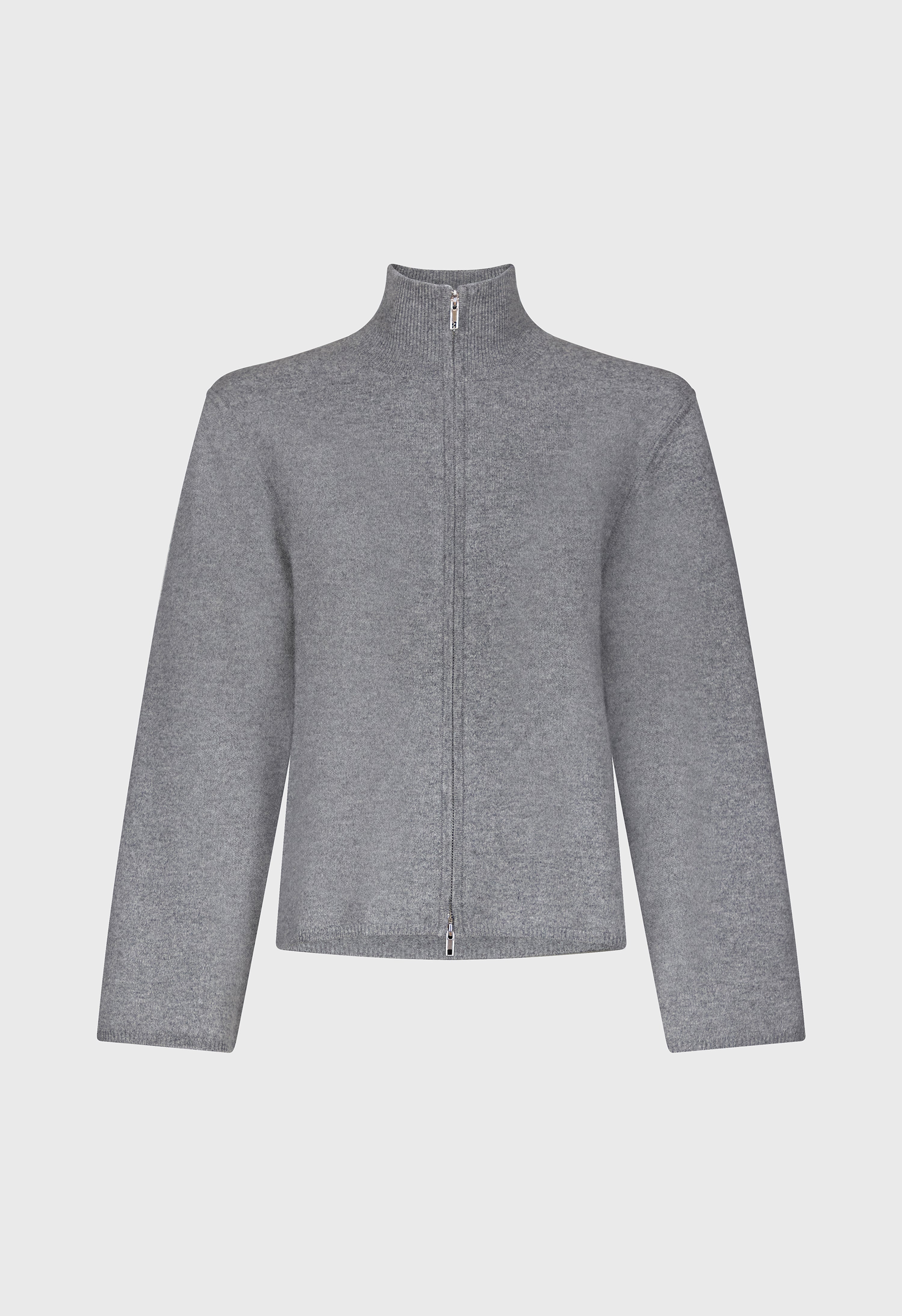 GABI Zipped cashmere cardigan