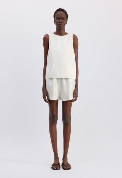 GEMA Sleeveless silk top