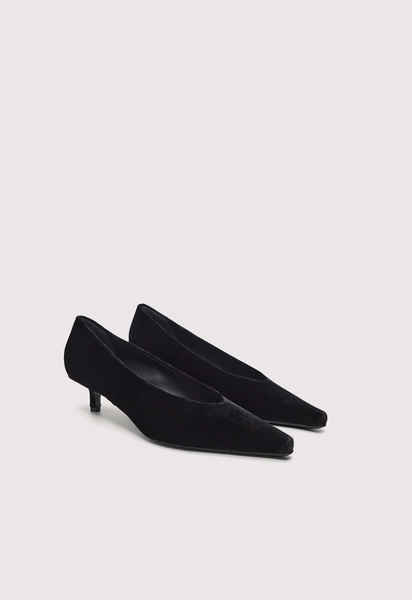 GIADA Velvet kitten heels