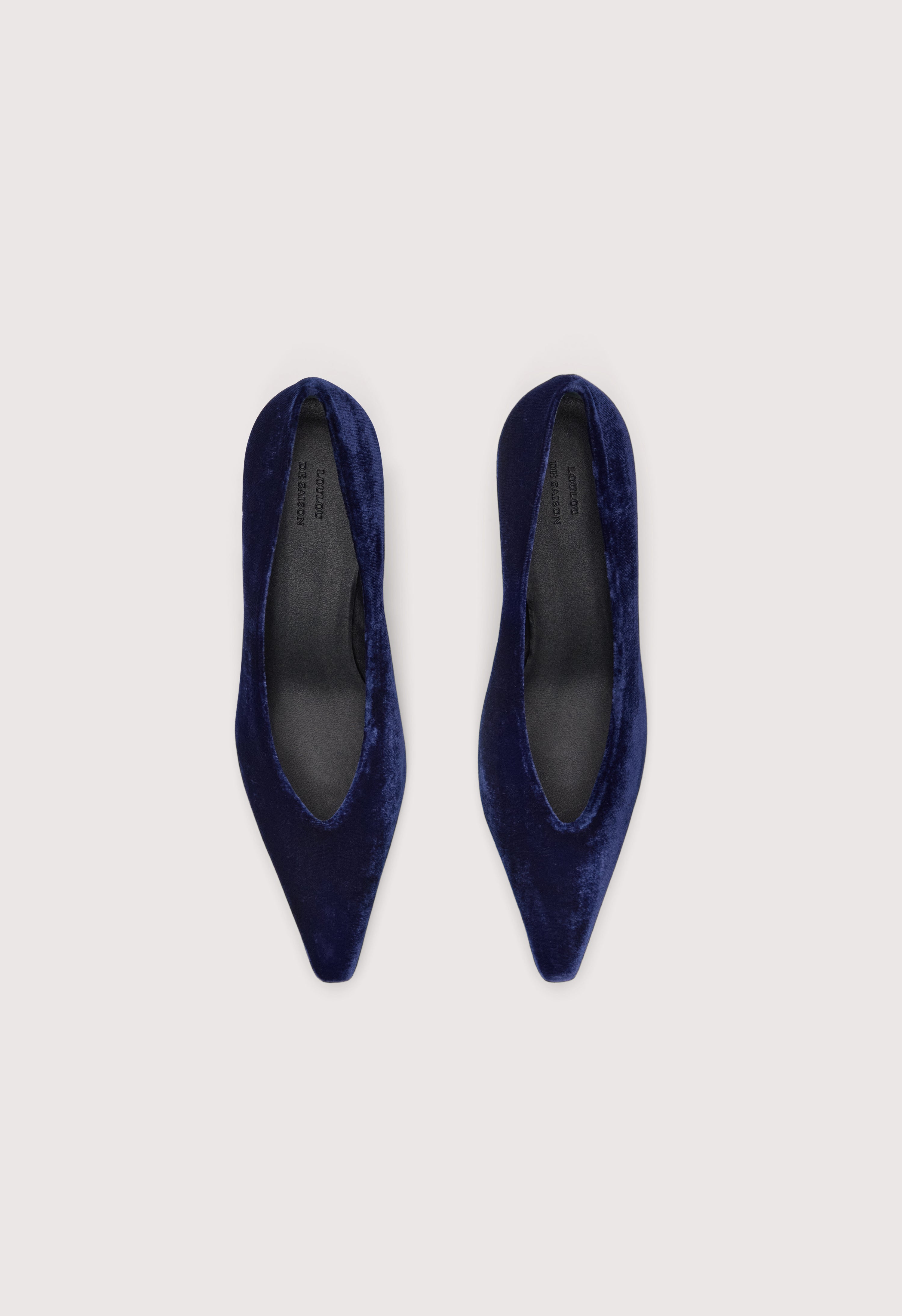 GIADA Velvet kitten heels