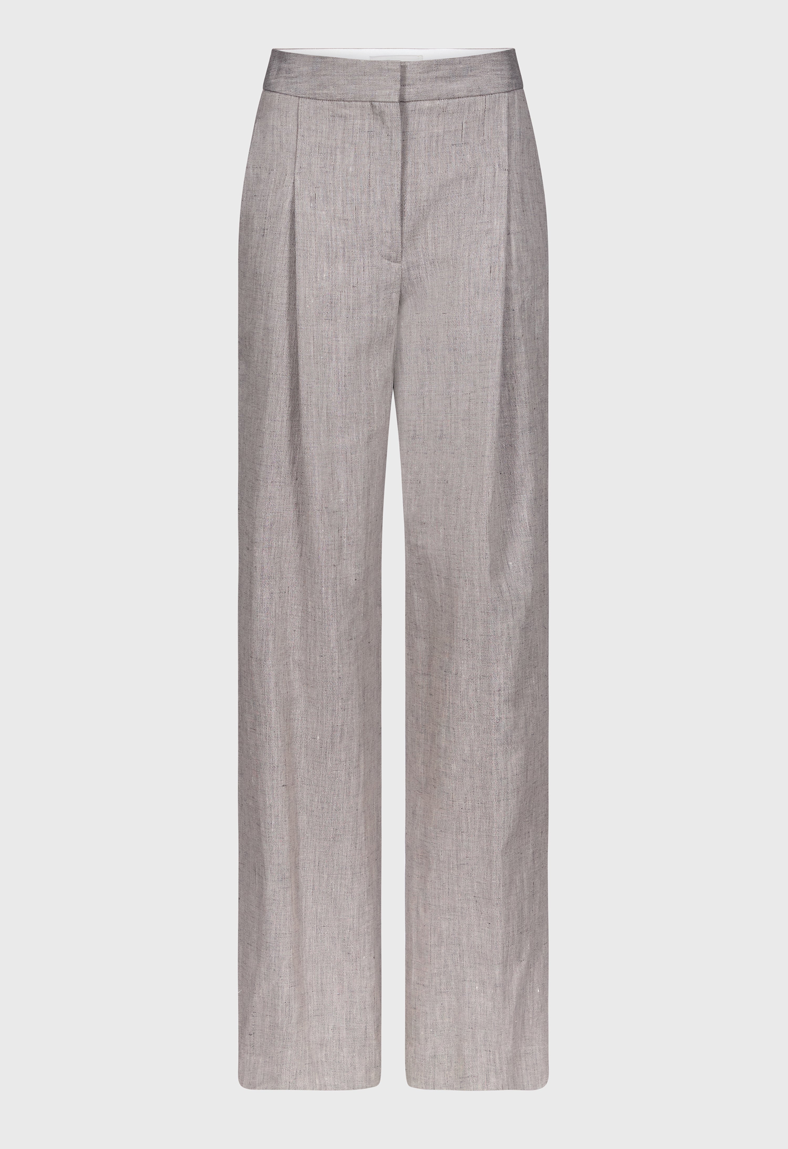 HAMET Pantalon de tailoring en lin et coton